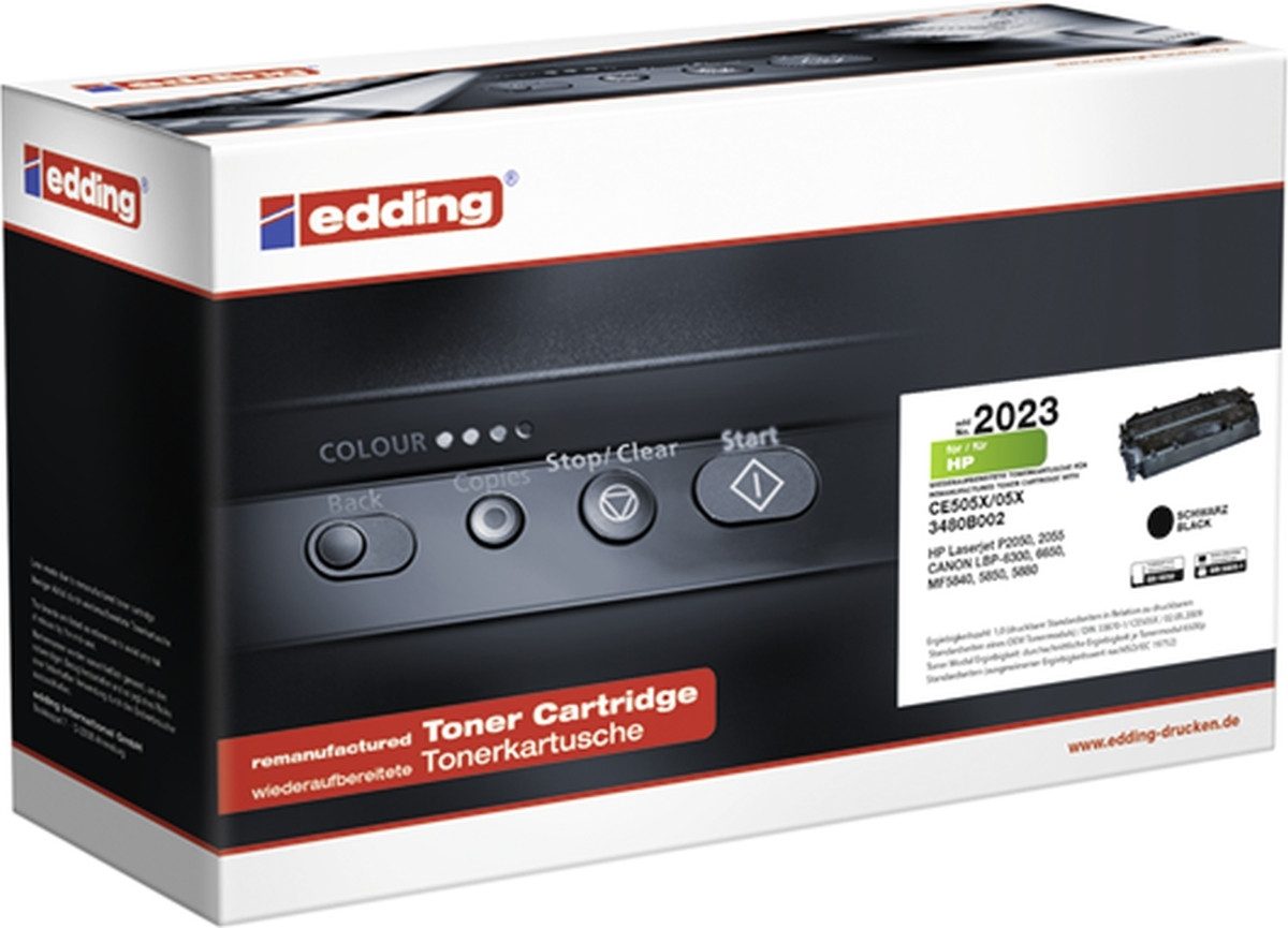 edding Tonerpatrone Toner kompatibel mit HP CE505X black