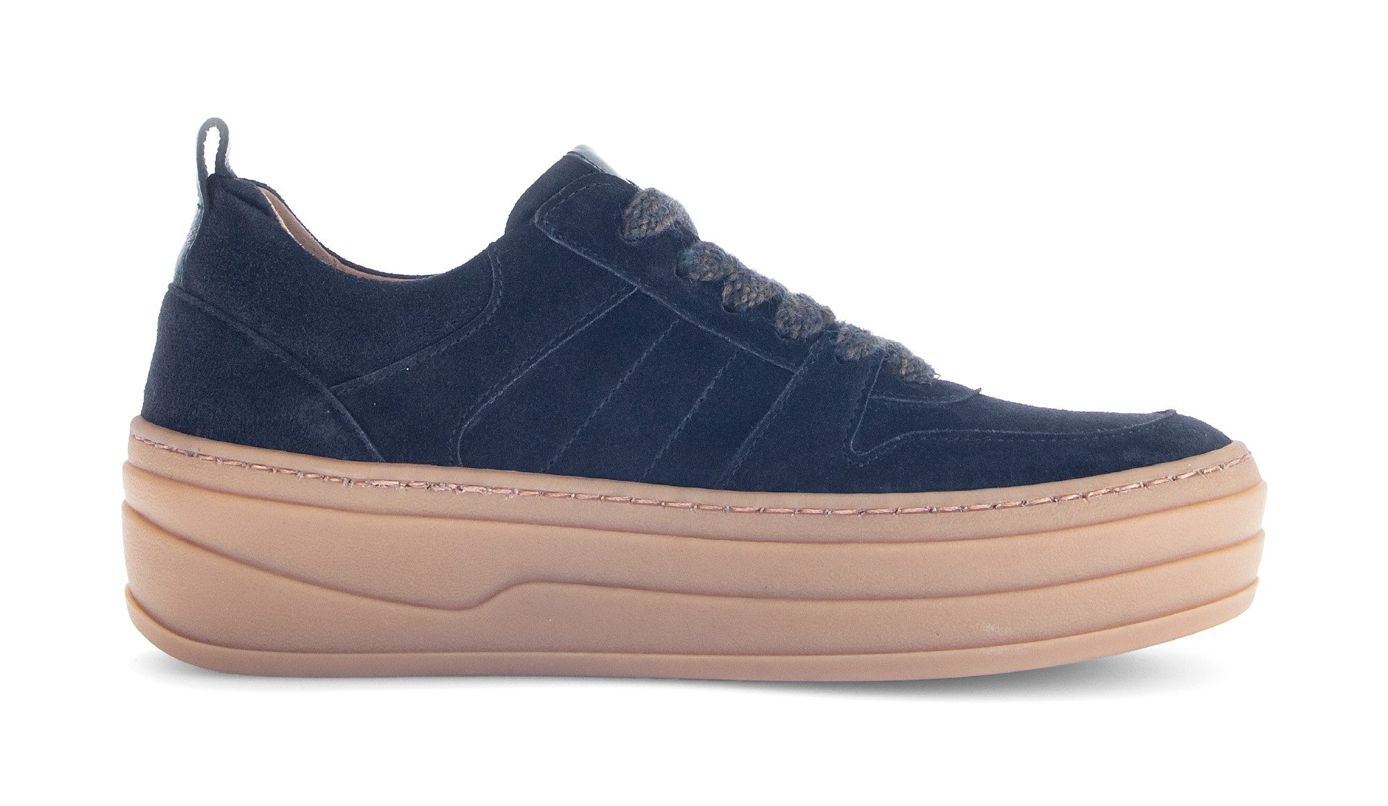 Gabor Plateausneaker, Freizeitschuh, Halbschuh, Schürer mit dezenten Ziernähten