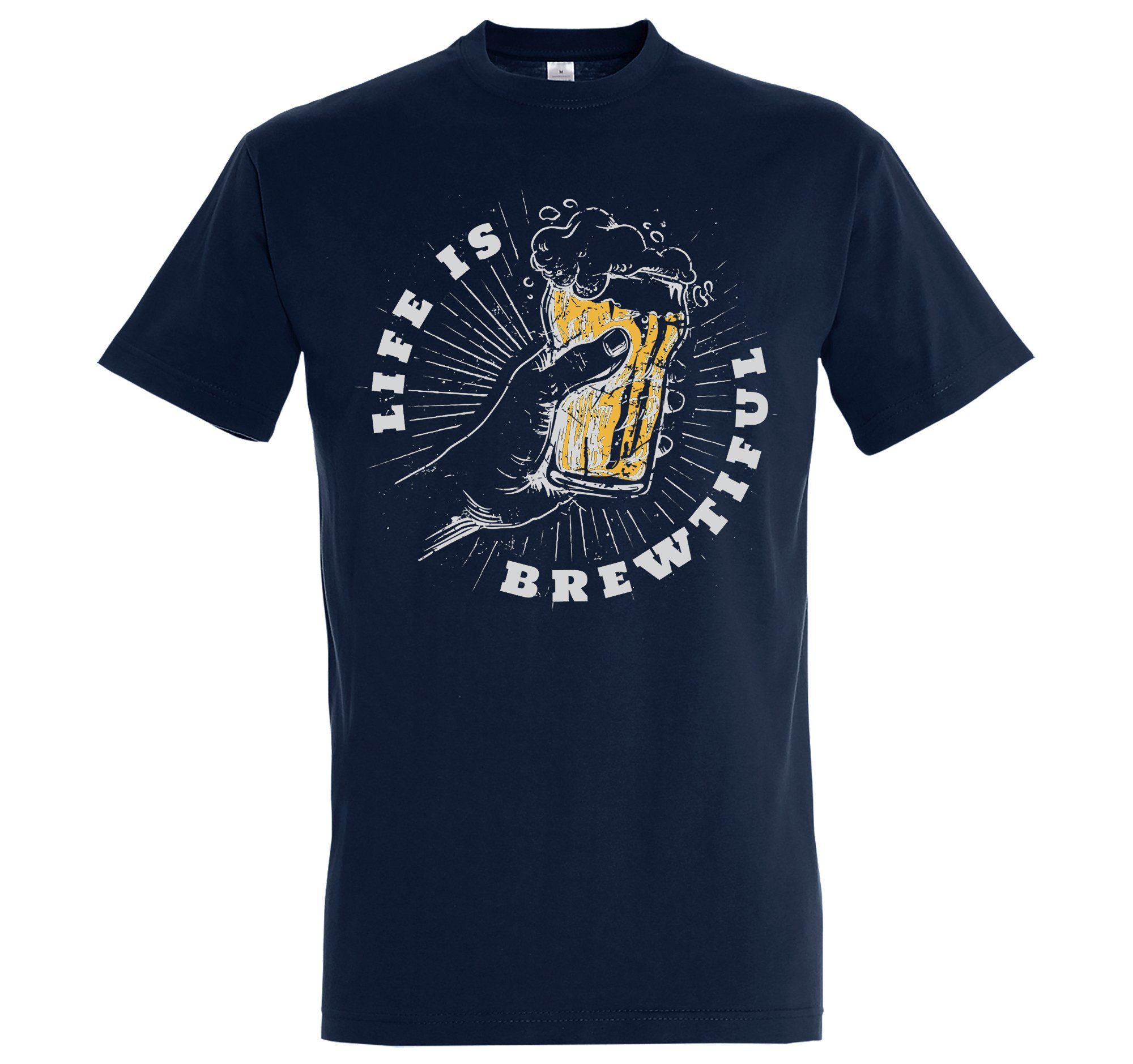 T-Shirt Life Is Brewtiful Herren Shirt