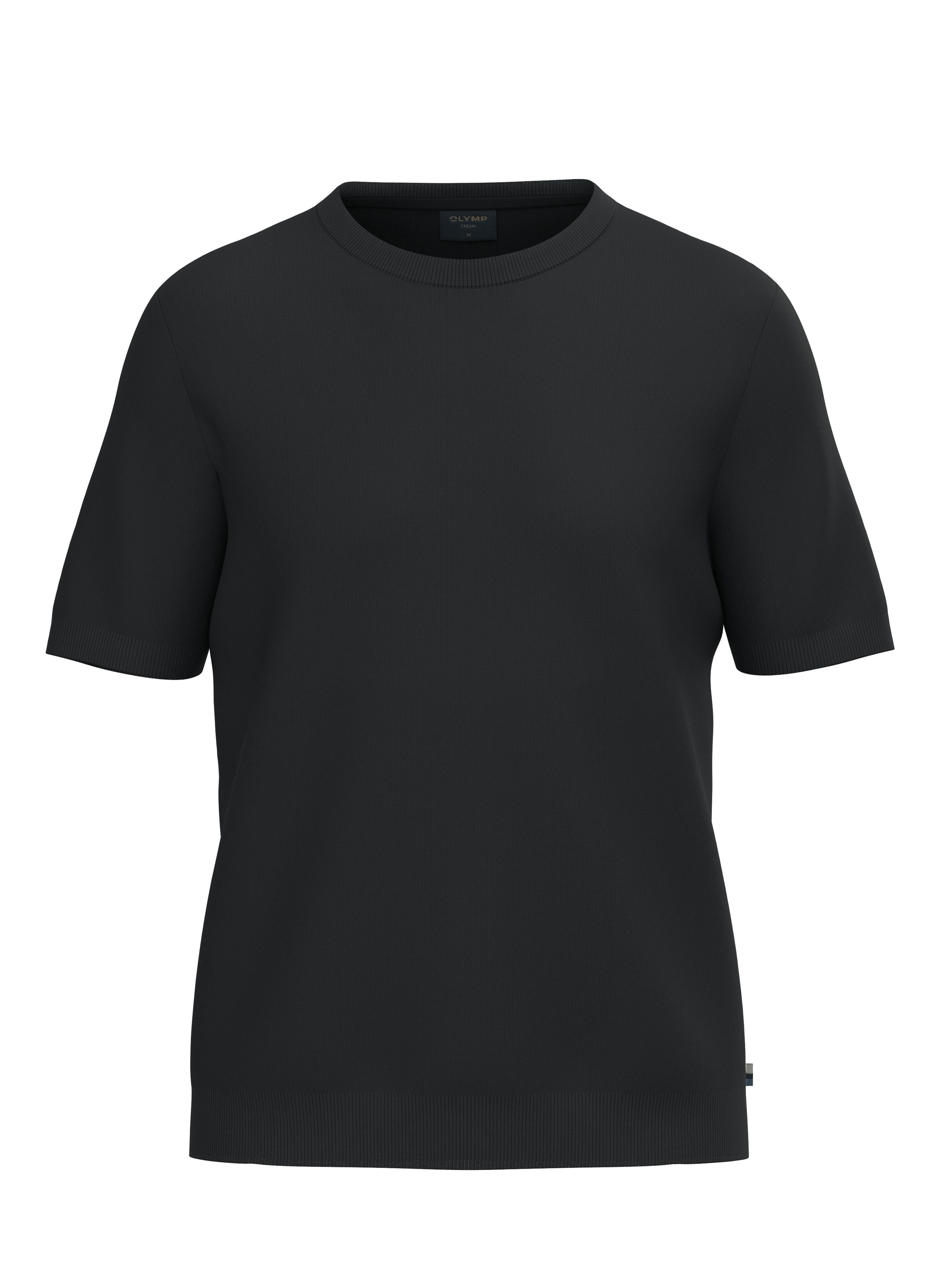OLYMP T-Shirt Rundhals, Strick, normale Passform günstig online kaufen
