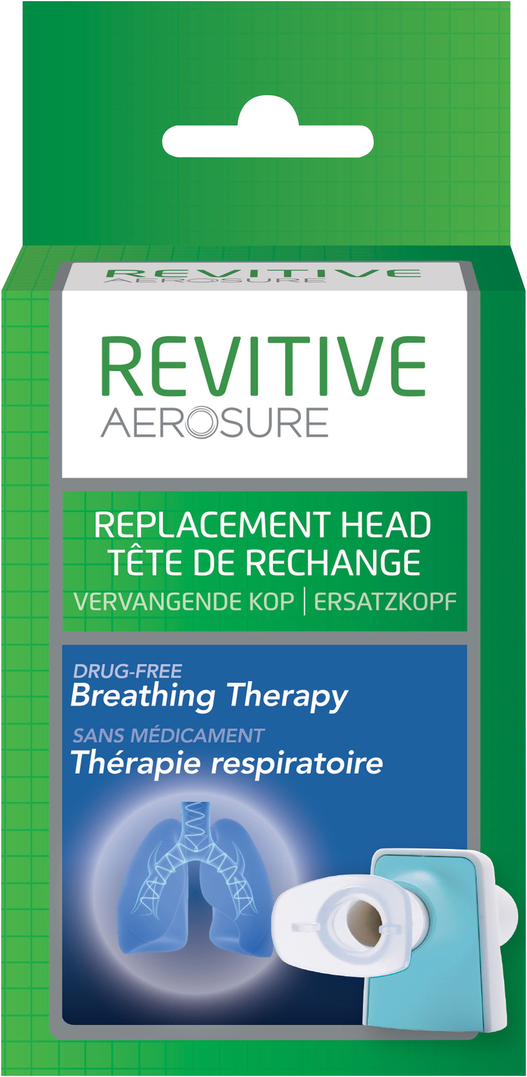 REVITIVE Inhalationsgerät Zubehör Aerosure Kopfstück