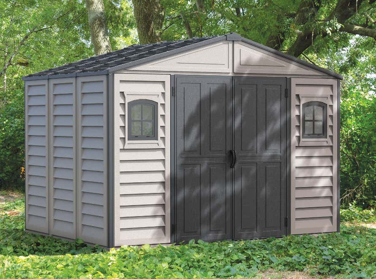 DURAMAX Gerätehaus DURAMAX Kunststoff-3,2x2,4m, BxT: 320x247 günstig online kaufen