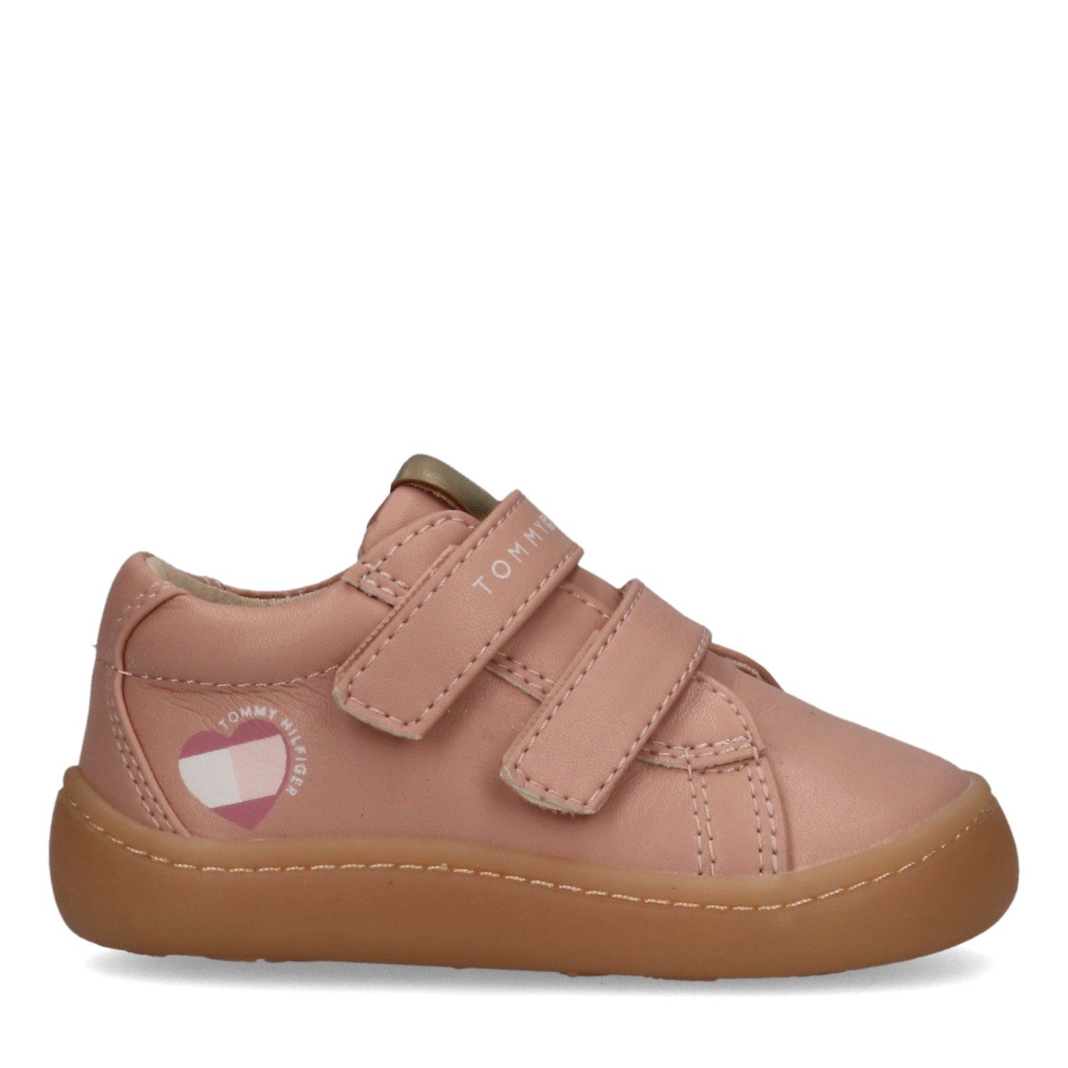 Tommy Hilfiger Lauflernschuh Barfußschuh, Halbschuh, Babyschuh mit regulierbarem Klettverschluss