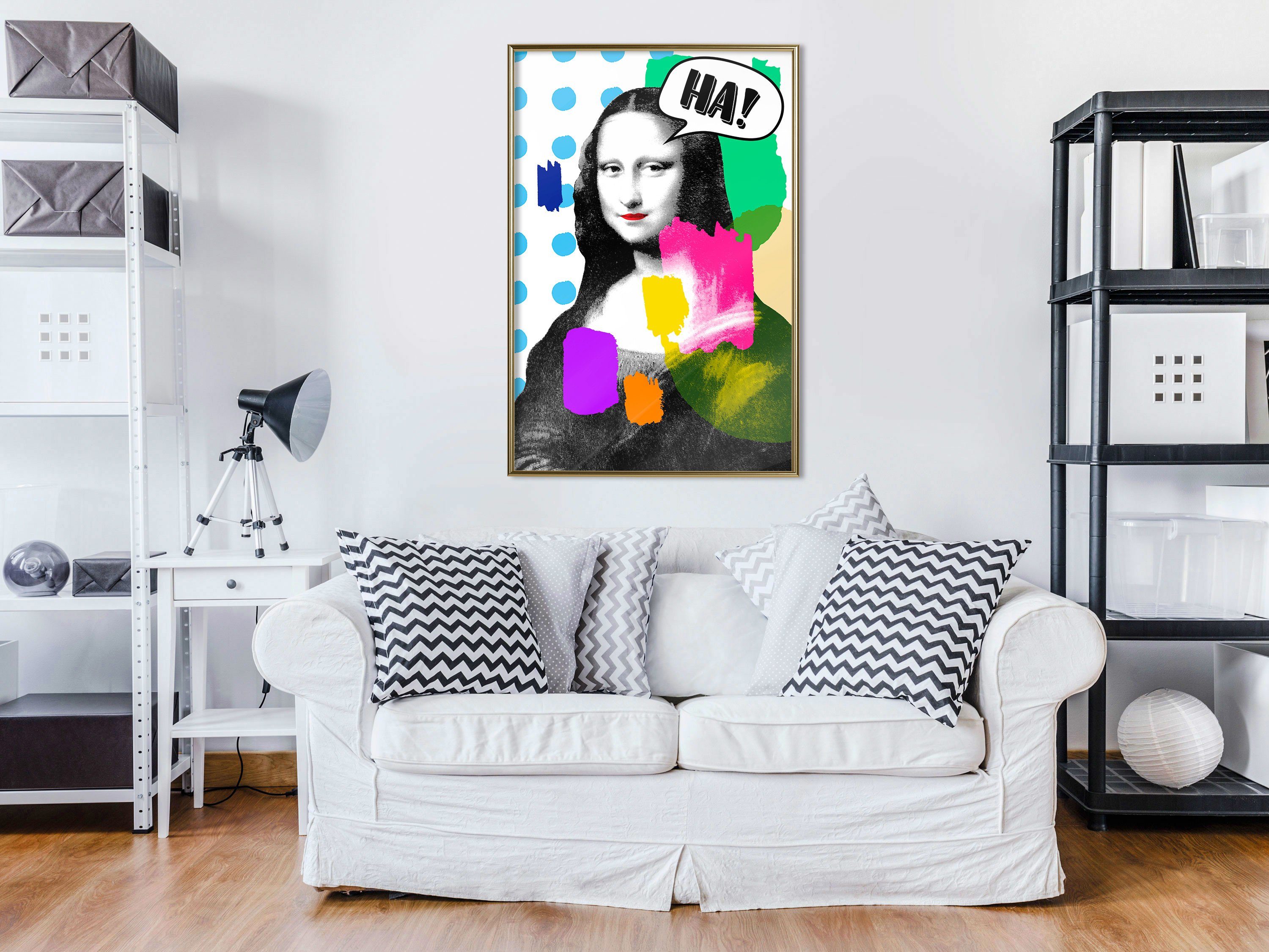 Artgeist Poster Mona Lisa Pop-art []