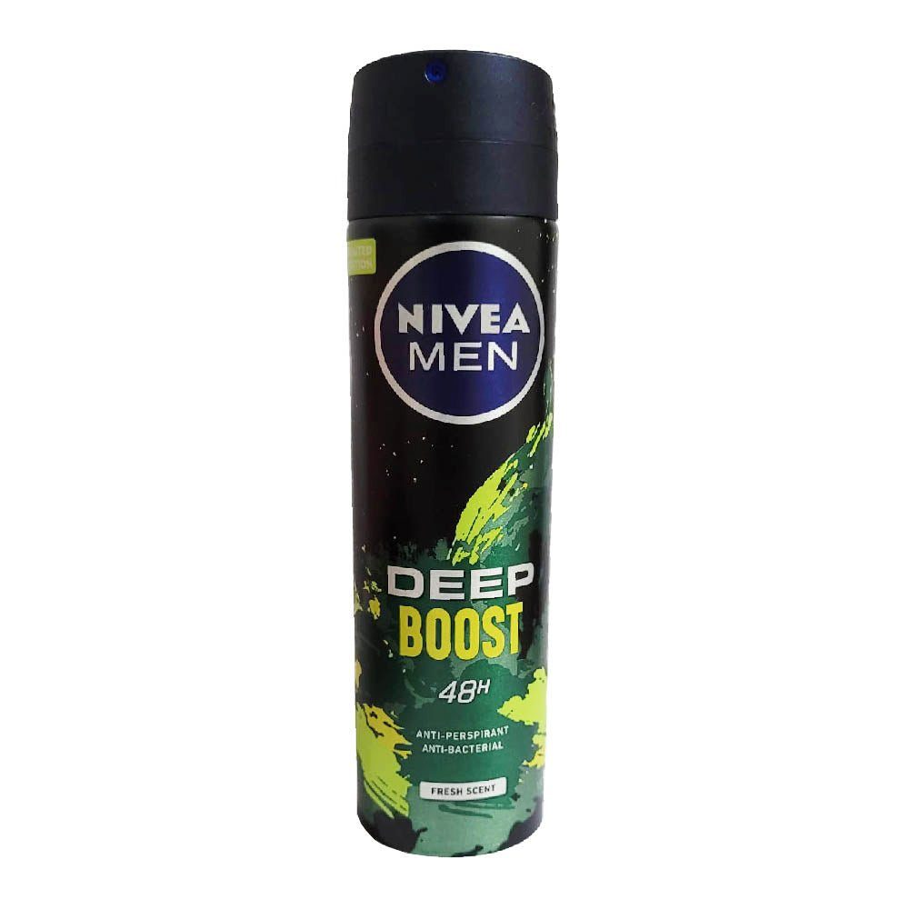Nivea Deo-Spray Nivea Men Deep Bacterial Anti 48H Scent Anti Fresh Boost Transpirant 1