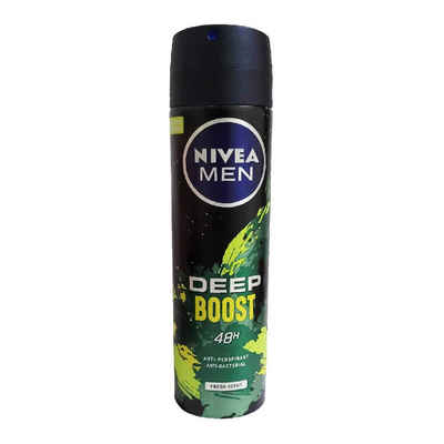 Nivea Deo-Spray Nivea Men Deep Boost 48H Anti Transpirant Anti Bacterial Fresh Scent 1