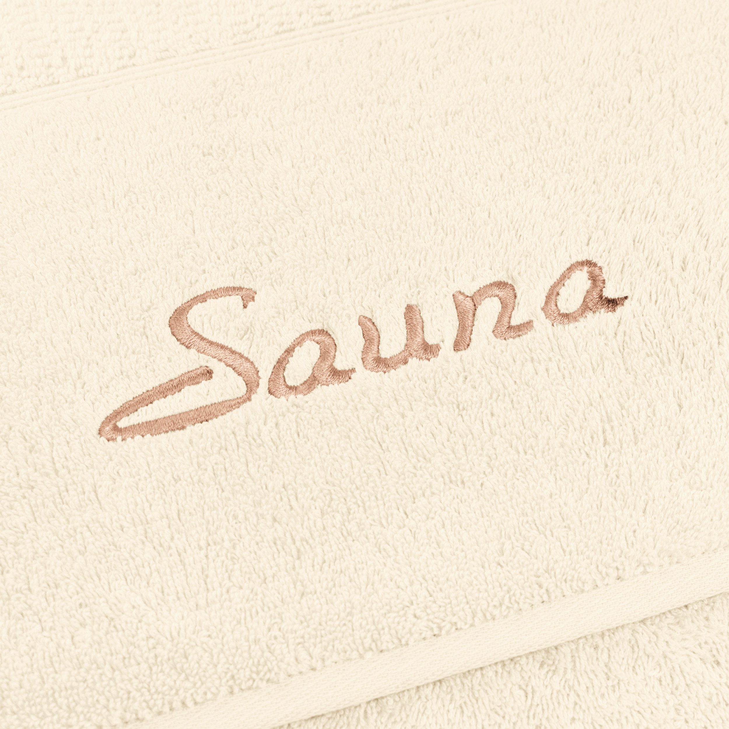Möve for frottana Saunatuch, Walkfrottier (Set, 2-St)