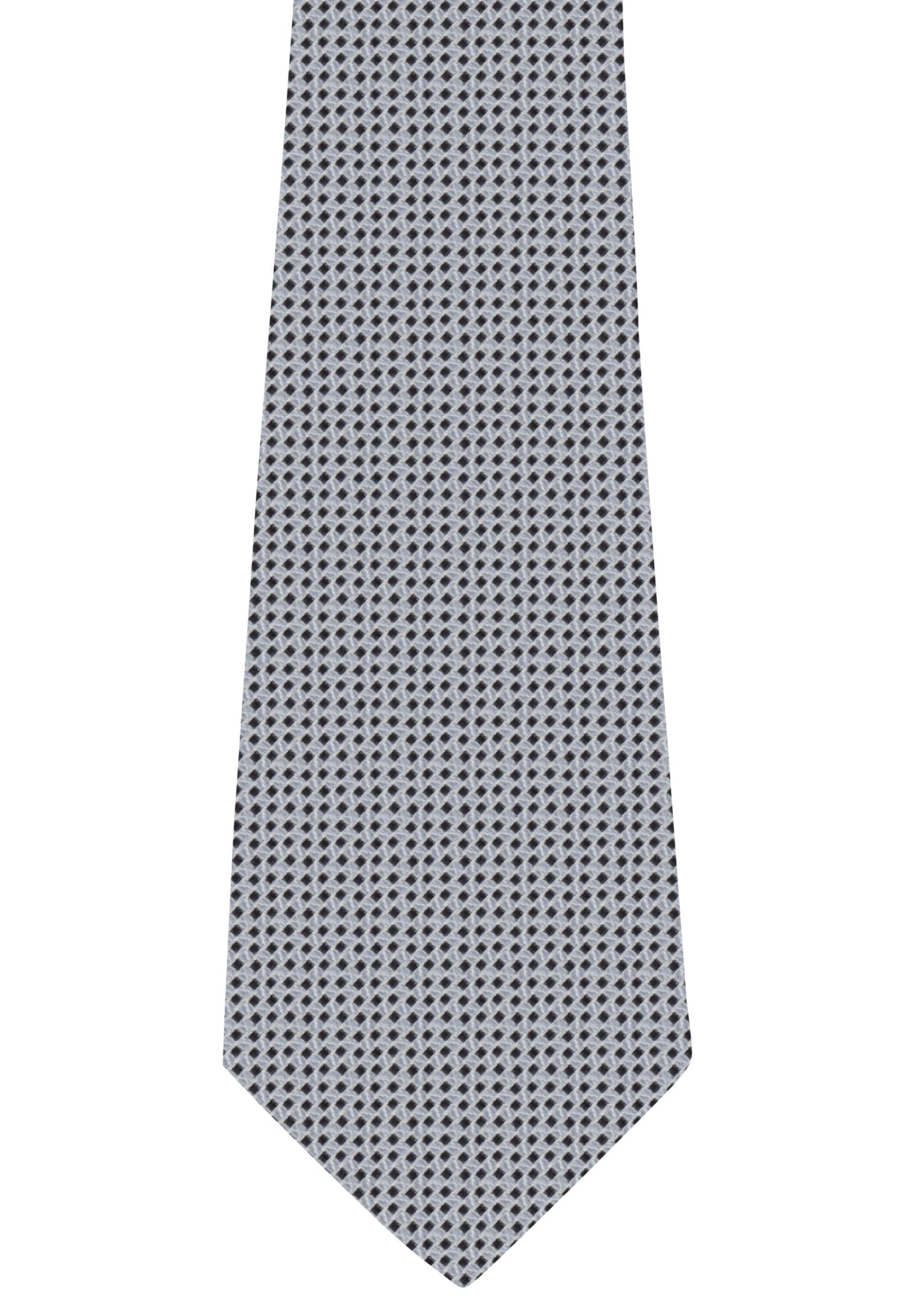PARIS Modische Krawatte Musterung mit grey HECHTER