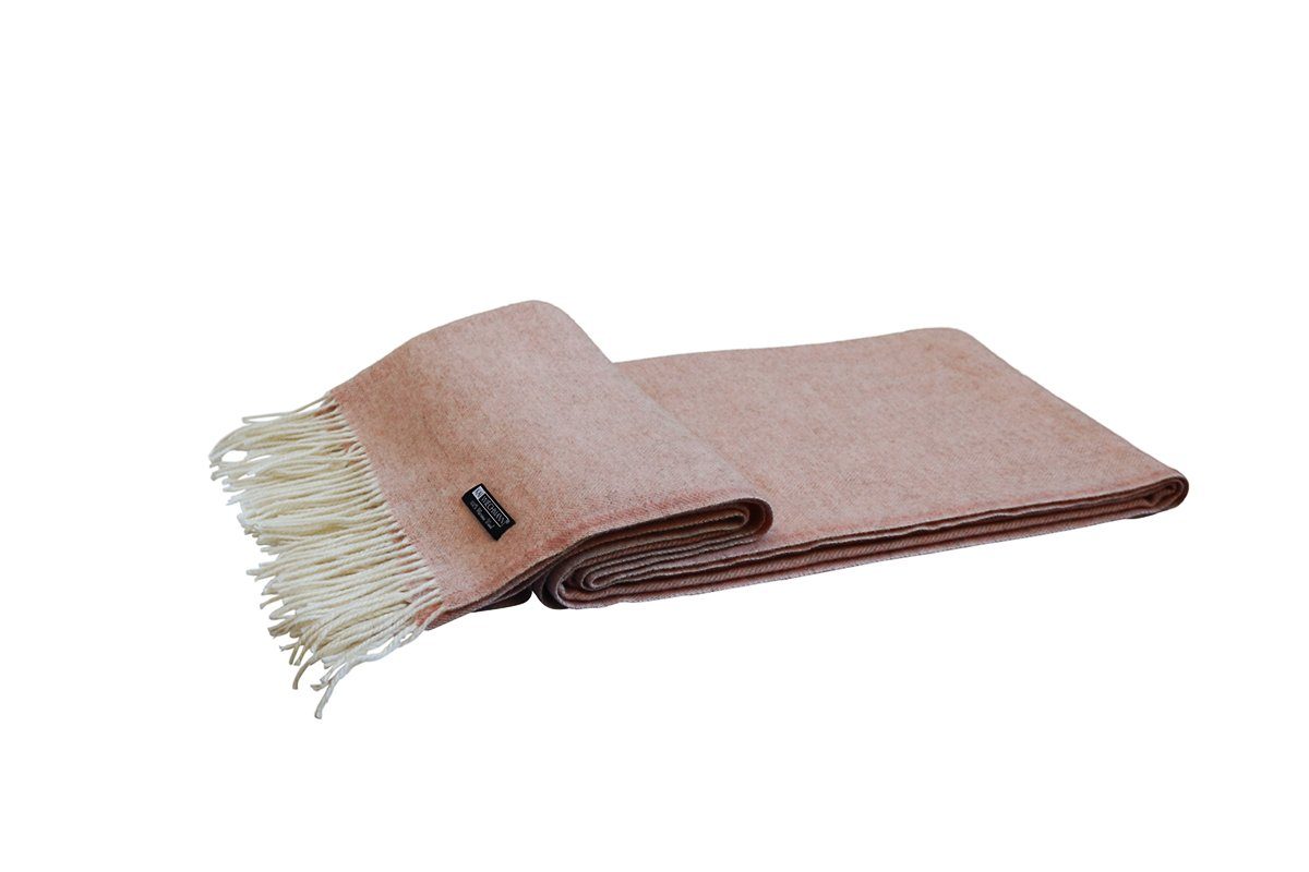 Wolldecke Premium Decke 140 x 200 cm als warme Tagesdecke und edles Plaid, Kai Wiechmann, aus 100 % Merinowolle und made in EU. € 149,99