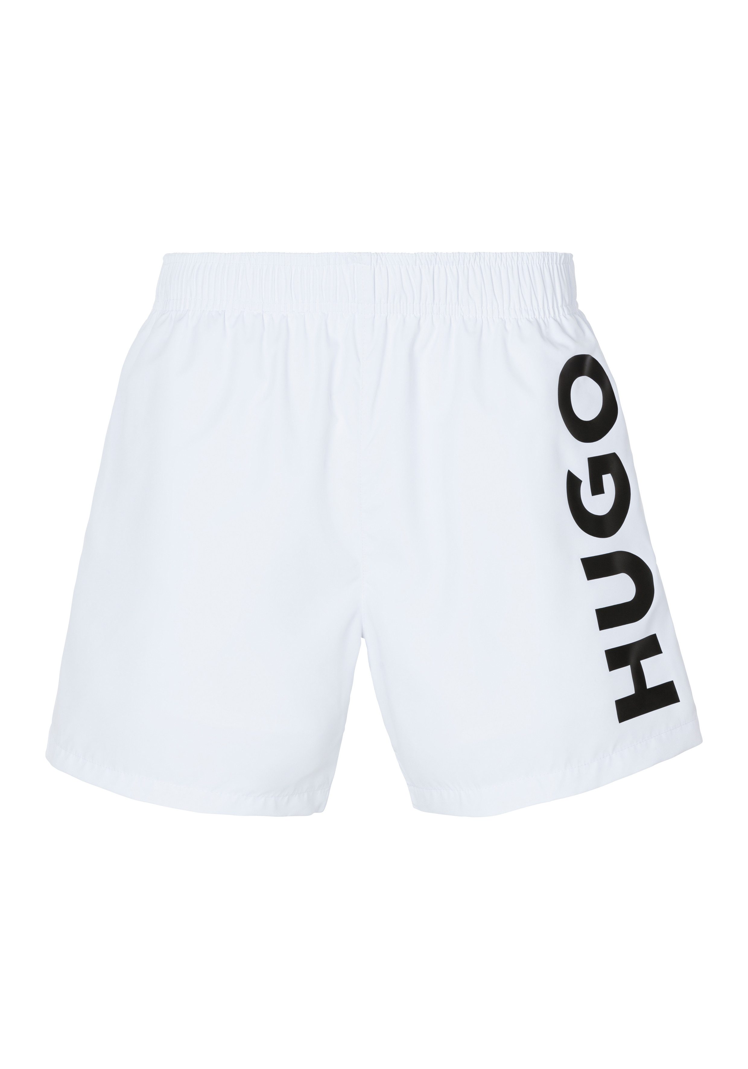 HUGO Badeshorts ABAS mit HUGO Logo-Print günstig online kaufen