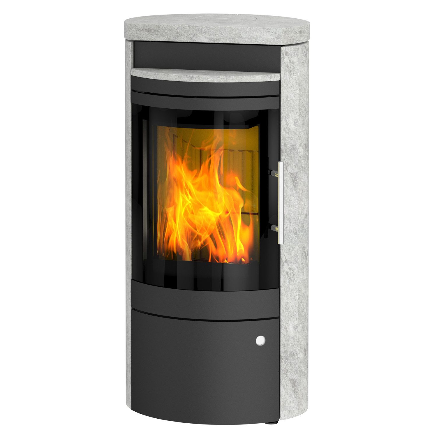 Olsberg Kaminofen Kaminofen Libra 5 kW Naturstein Stilvoll, effizient & elegant