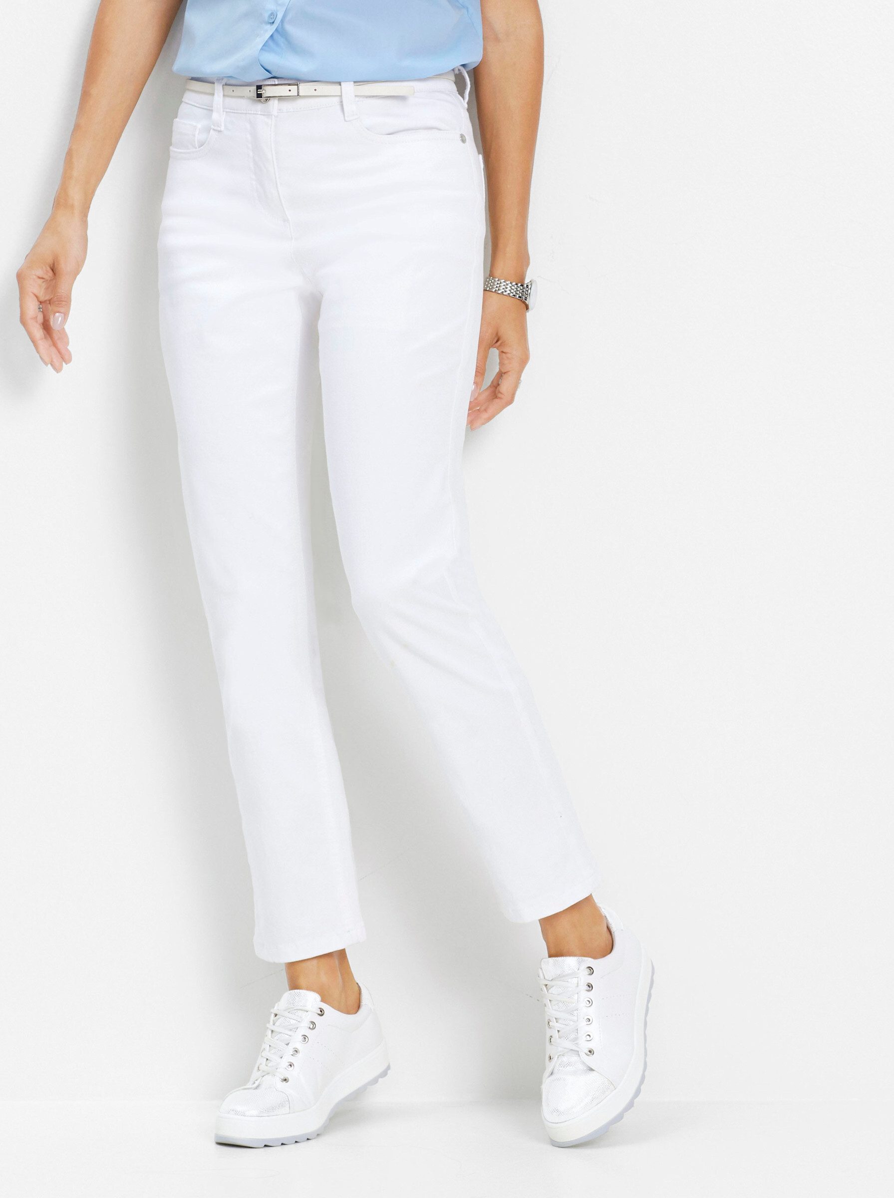 Bequeme Jeans 7/8-Hose komfortabel