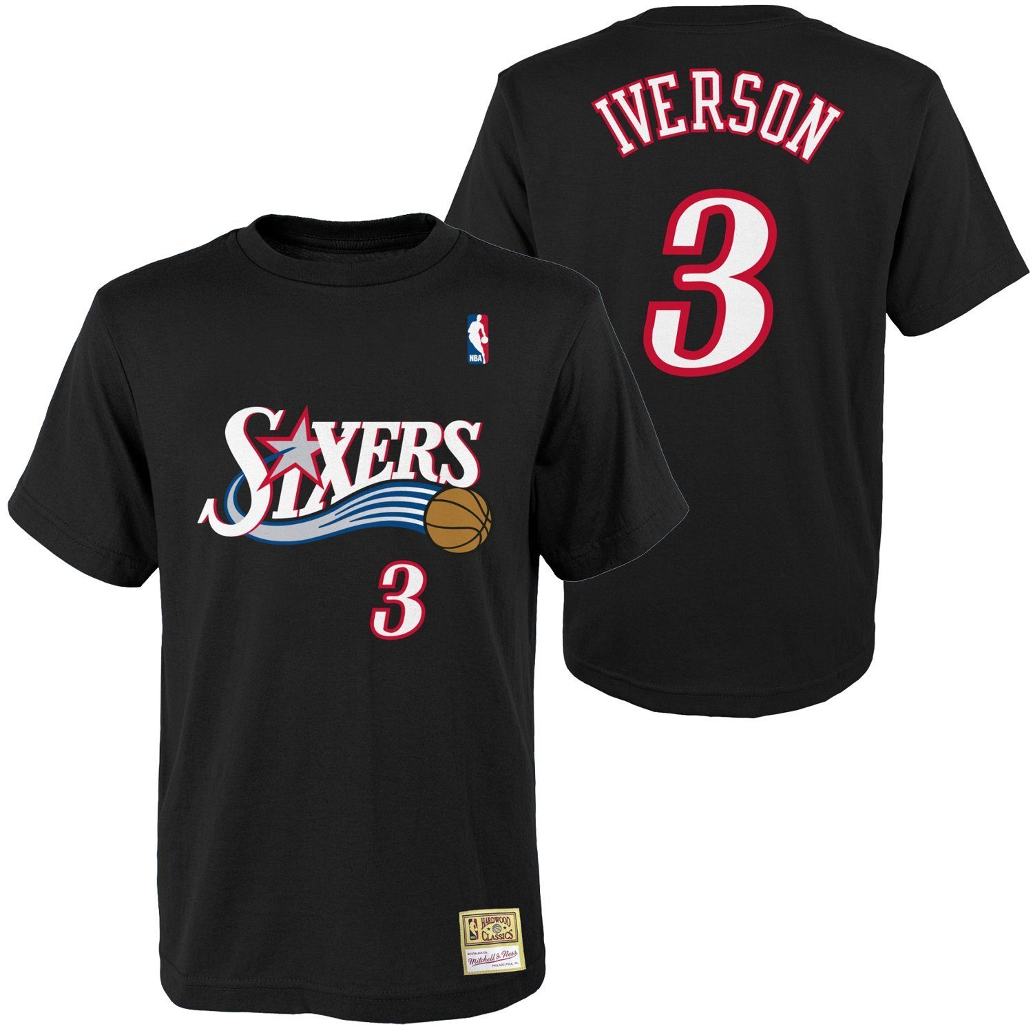Mitchell & Ness Print-Shirt Philadelphia 76ers Allen Iverson