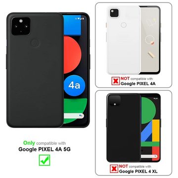 Cadorabo Handyhülle Google PIXEL 4A 5G Google PIXEL 4A 5G, Flexible TPU Silikon Handy Schutzhülle - Hülle - ultra slim