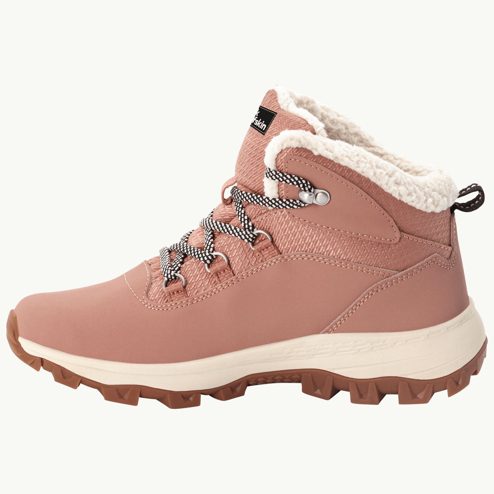 Jack Wolfskin Winterschuhe Everquest Mid Texapore (warm,wasserdicht,PFC-Frei) rosa Winterstiefel