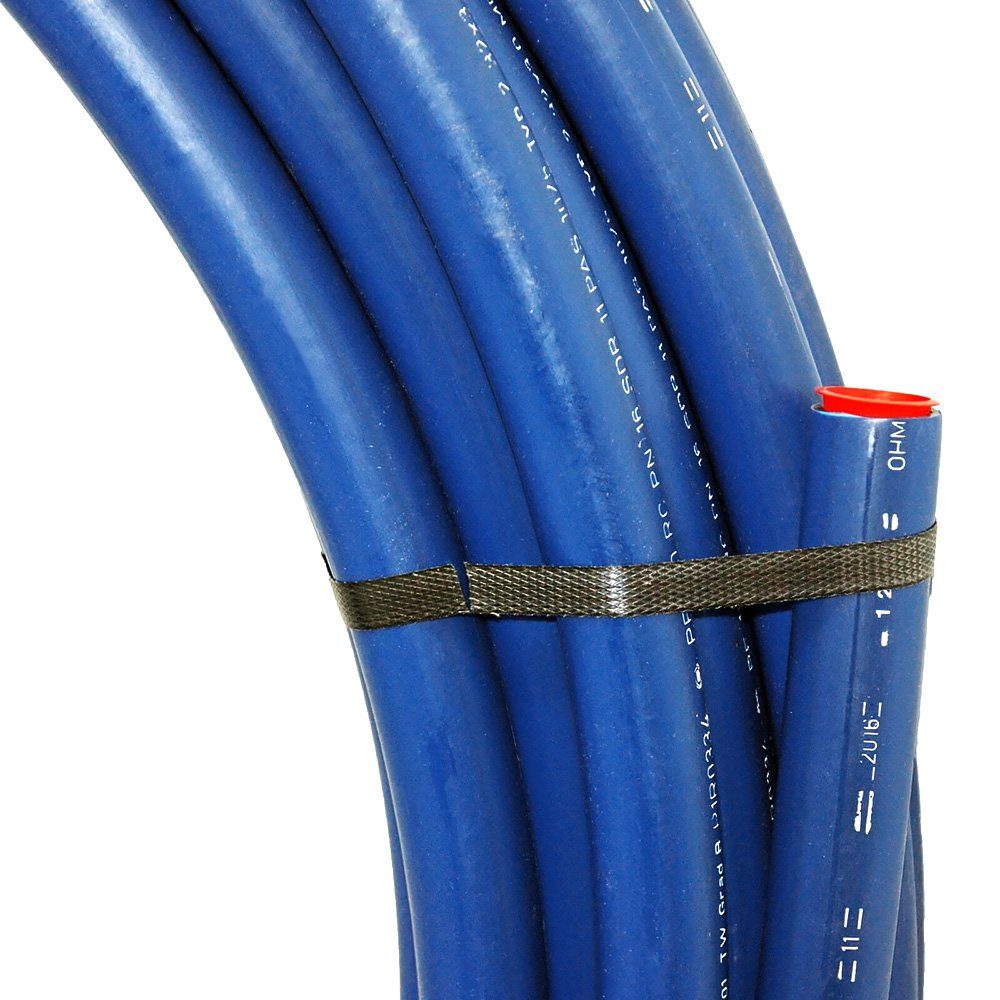 OHM Kunststoffrohrwerk PE-Rohr PE-RC Rohr PE100 PN16 Trinkwasserleitung 25m 3/4 Zoll 50m