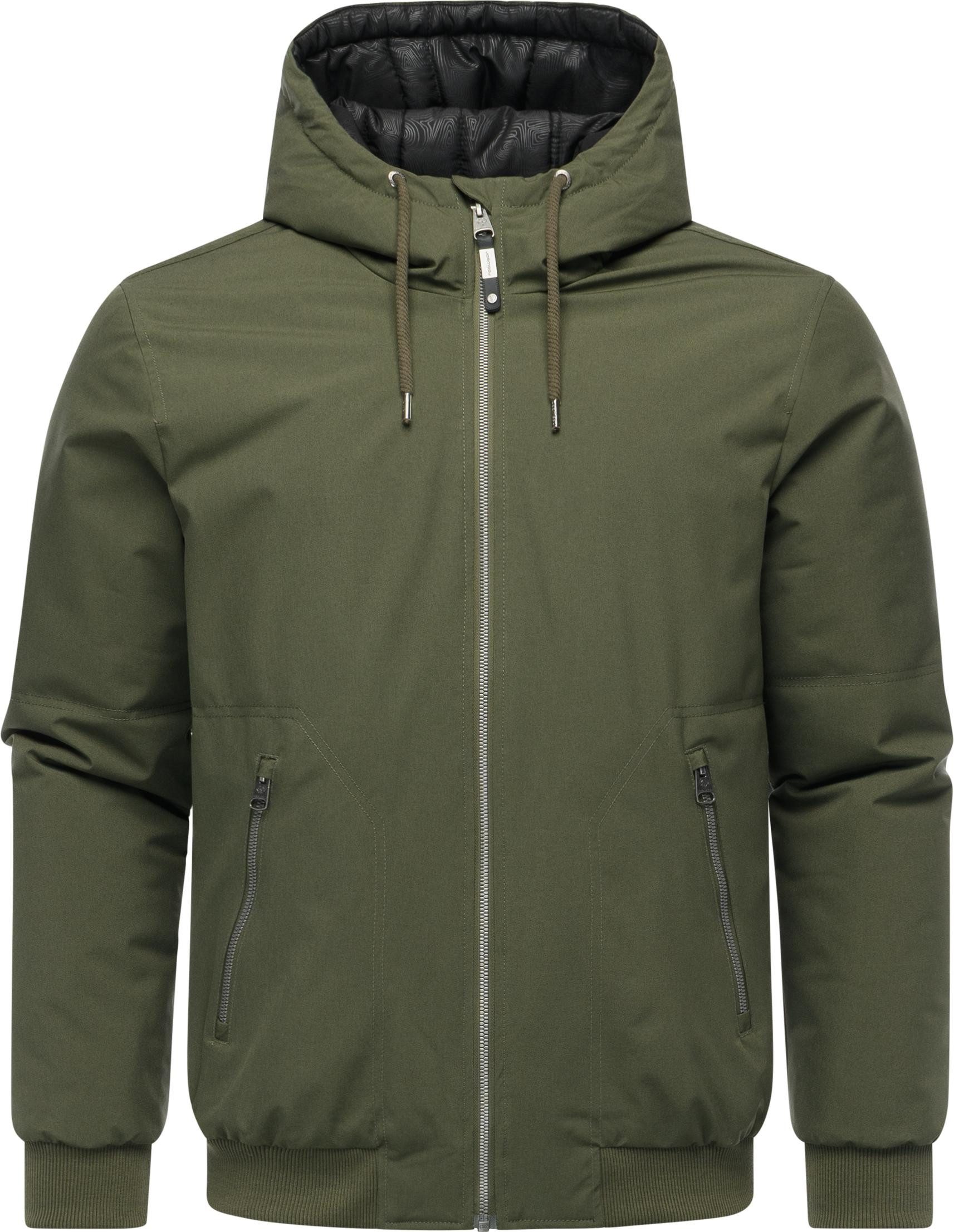 Ragwear Winterjacke Stuartt YOUMODO Wasserdichte Outdoorjacke mit verstellbarer Kapuze