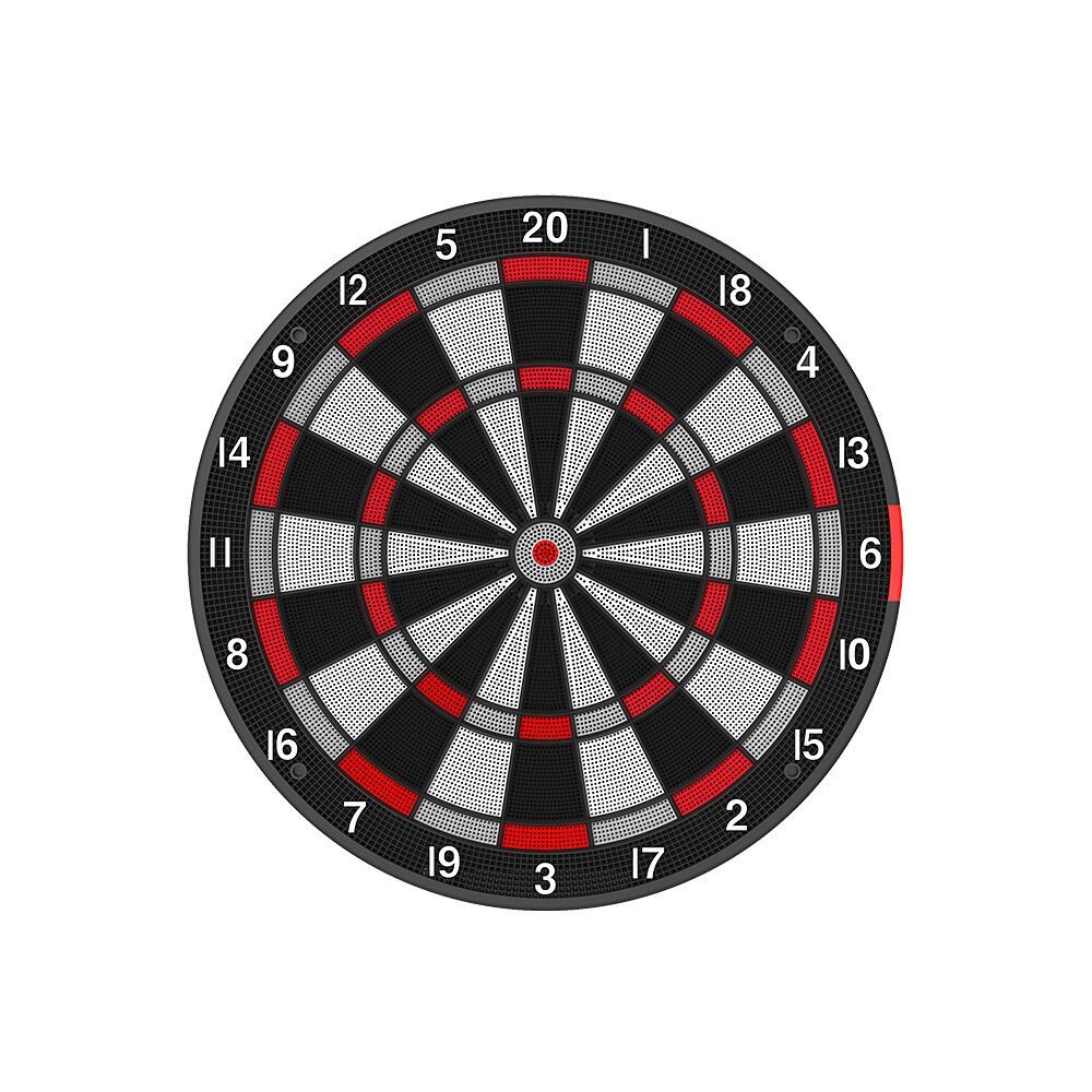 Kings Dart Dartscheibe Smart-Dartboard A1, App mit innovativen Features