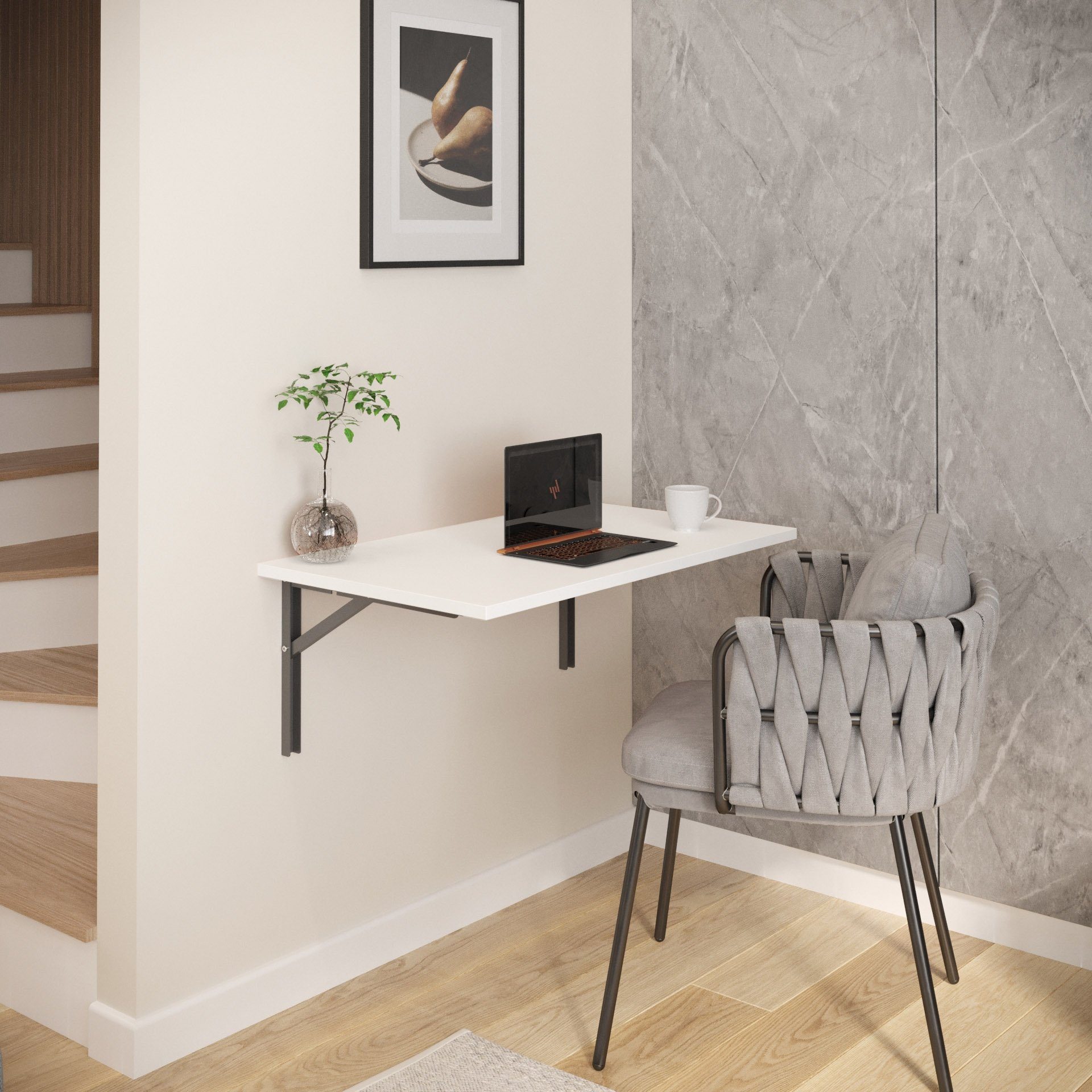 AKKE Klapptisch, Wandklapptisch Wandtisch Küchentisch Schreibtisch Hängetis günstig online kaufen