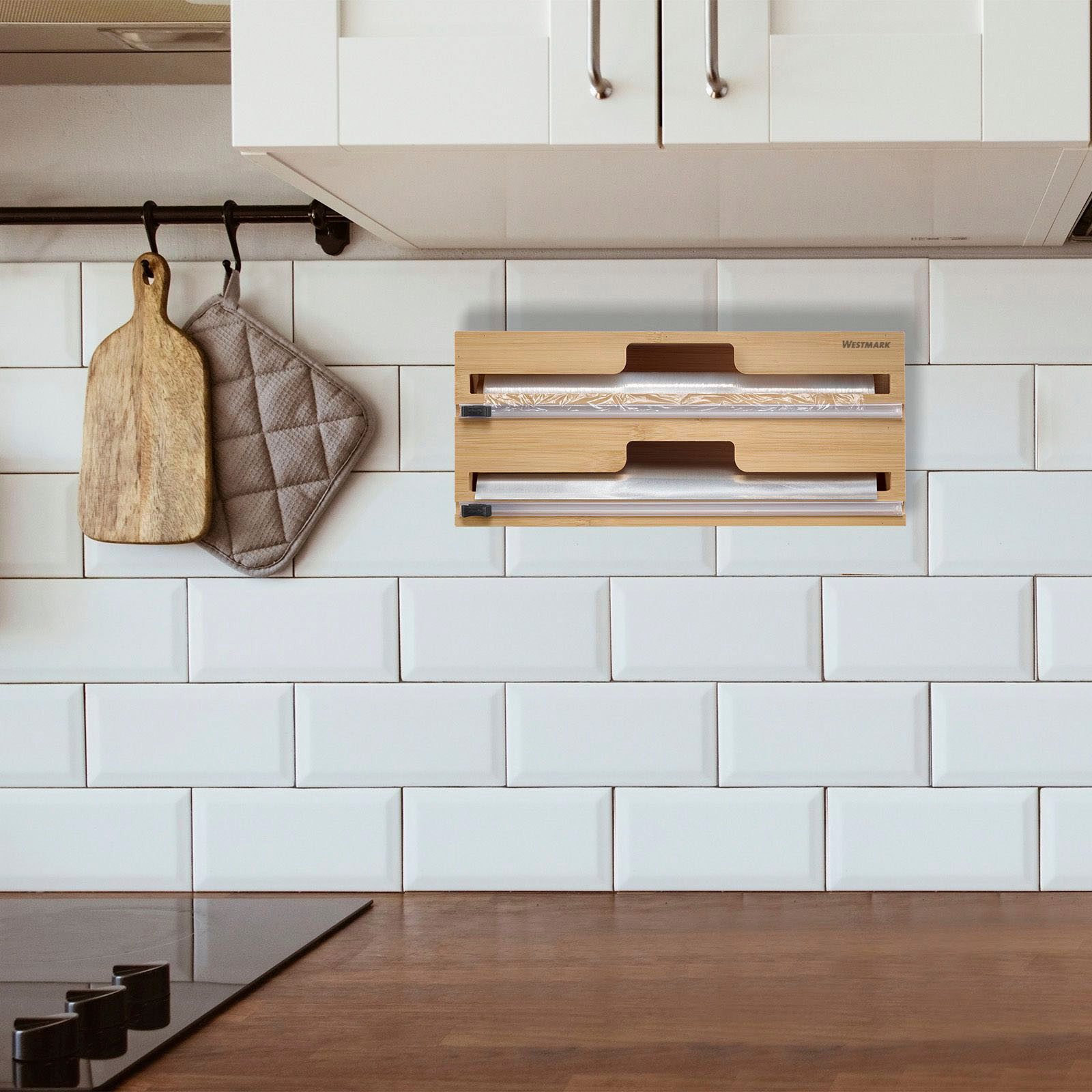 WESTMARK Folienspender, Bambus, mit Schneidvorrichtung günstig online kaufen