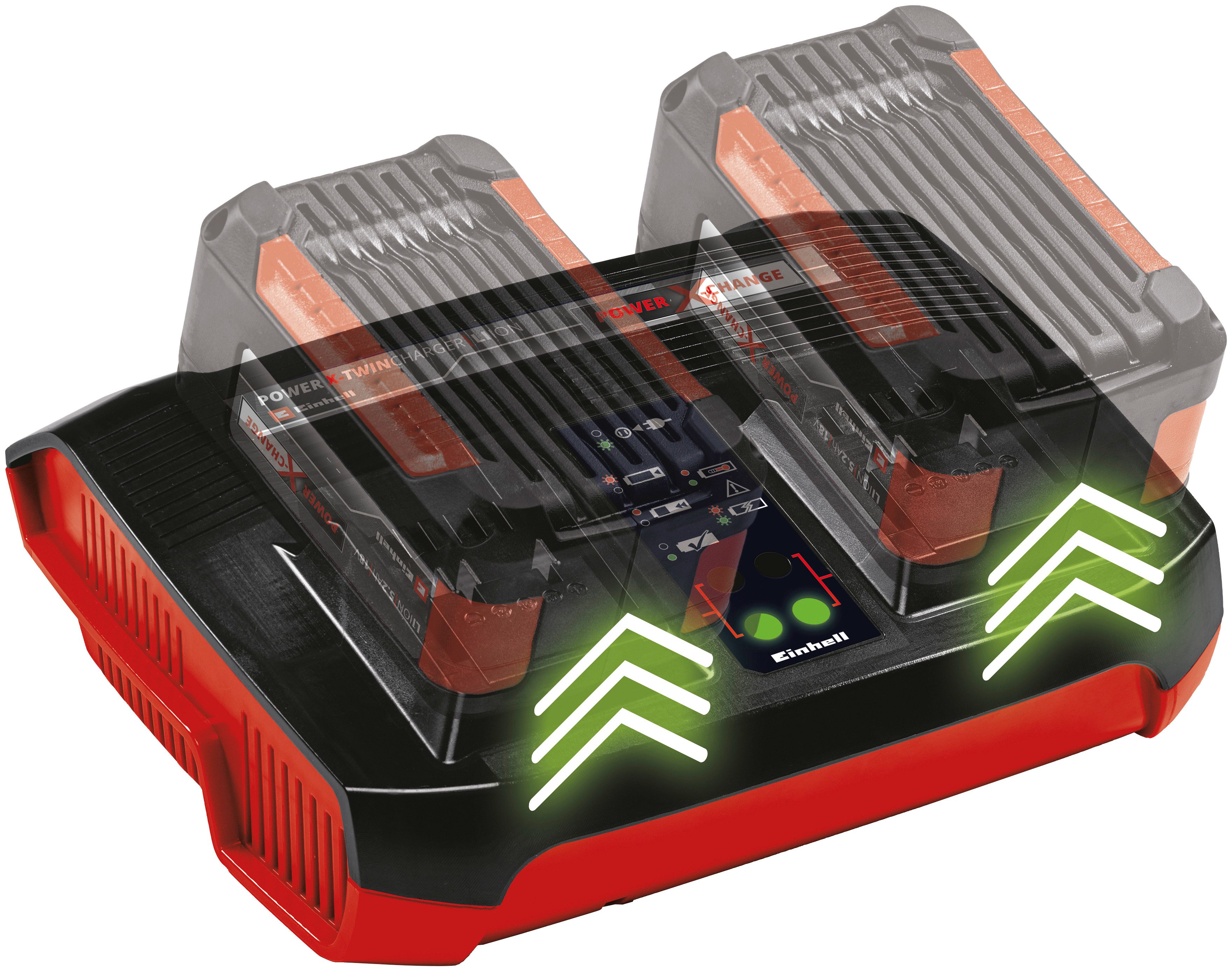 Einhell »PXC-Starter-Kit« Akku Starter-Set (2 St), 18 V, 4 Ah, inkl. Ladegerät