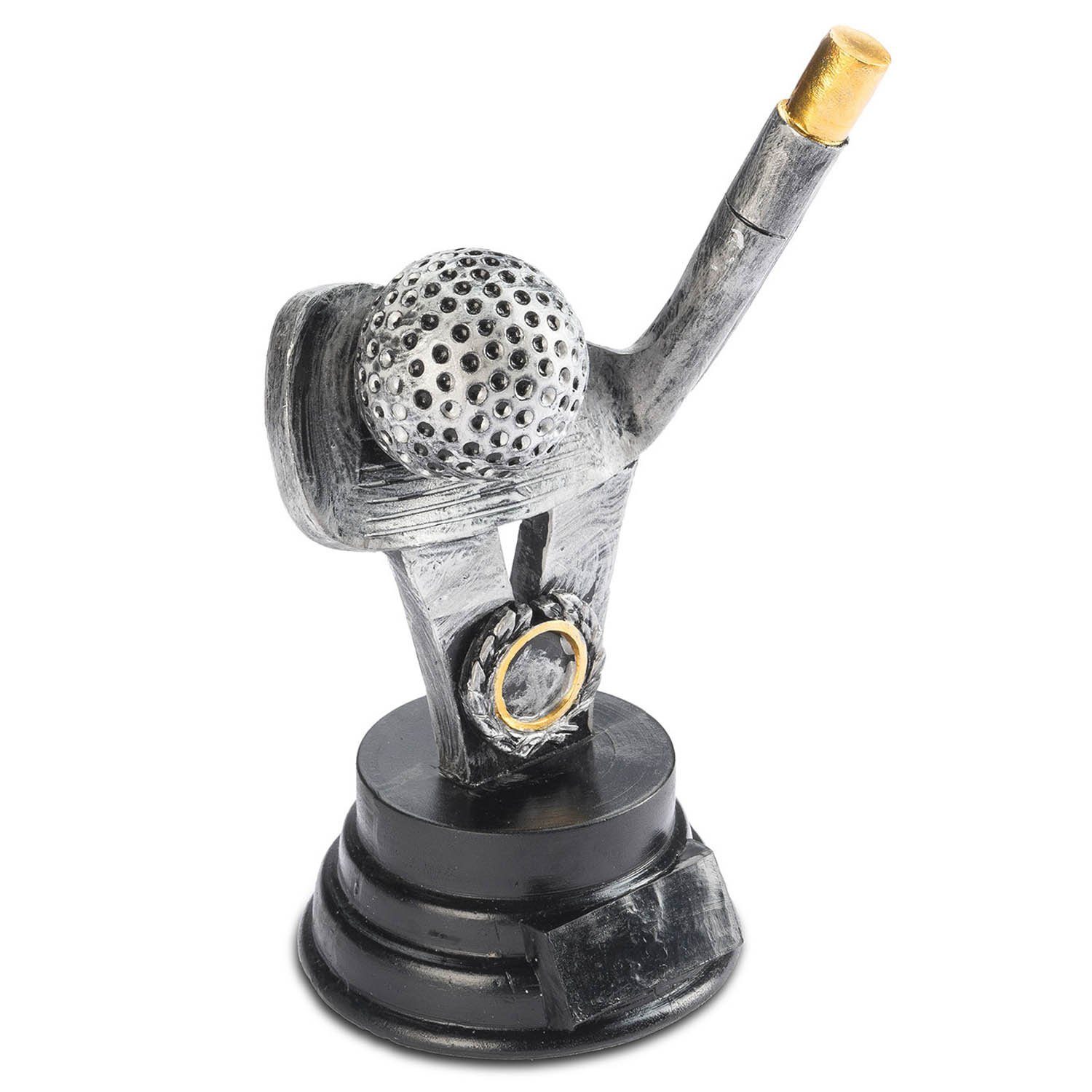 Goods+Gadgets Dekoobjekt GOODS+GADGETS 18 cm Pokal Golfturnier – Siegerpokal Golf Deko, 18 cm Golfpokal