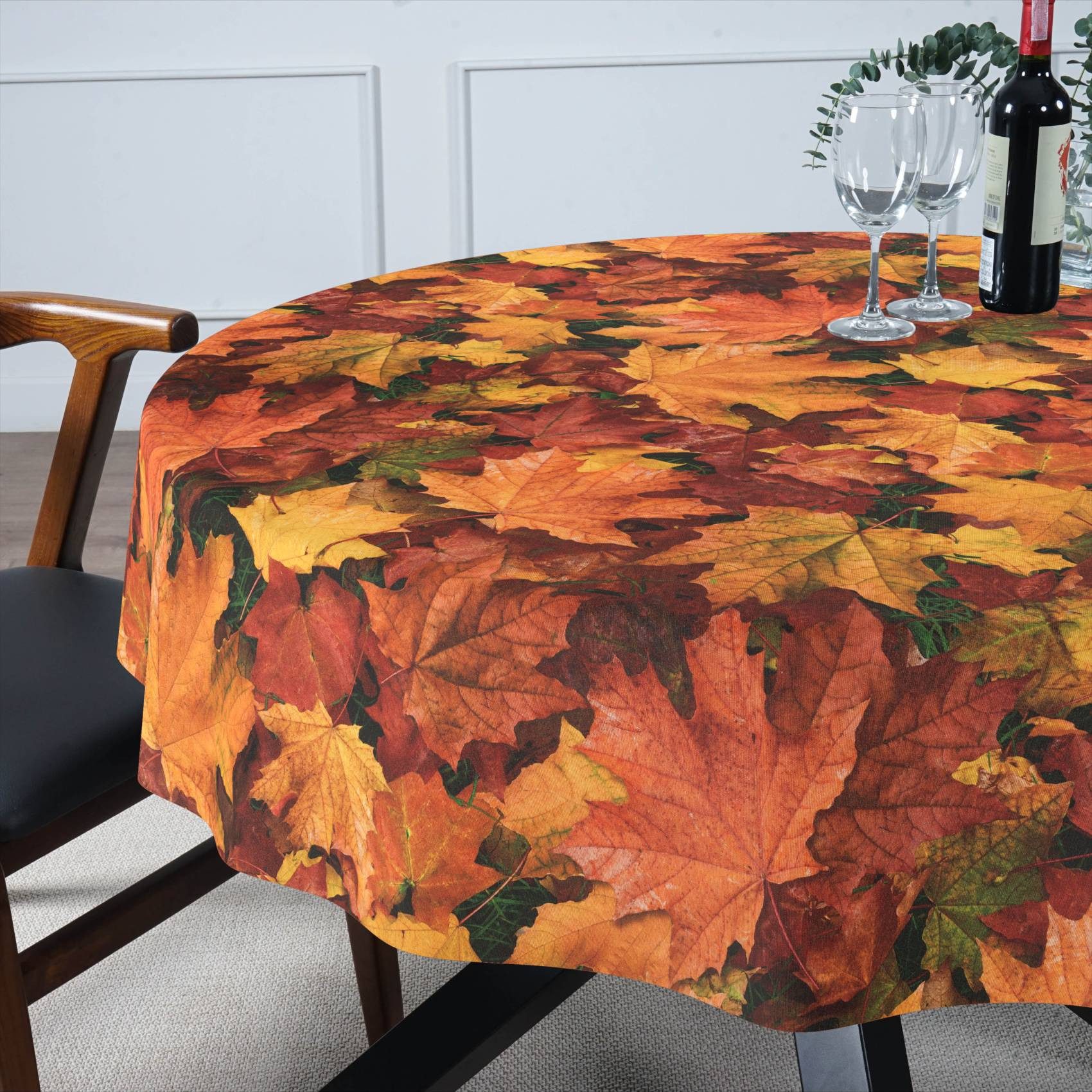 ANRO Tischdecke Stoff Digitalprint Tischtuch EasyClean ACRYL Beschichtet Tischwäsche (Einzelstück 1-tlg), auch als Gartentischdecke - ACRYL Beschichtet