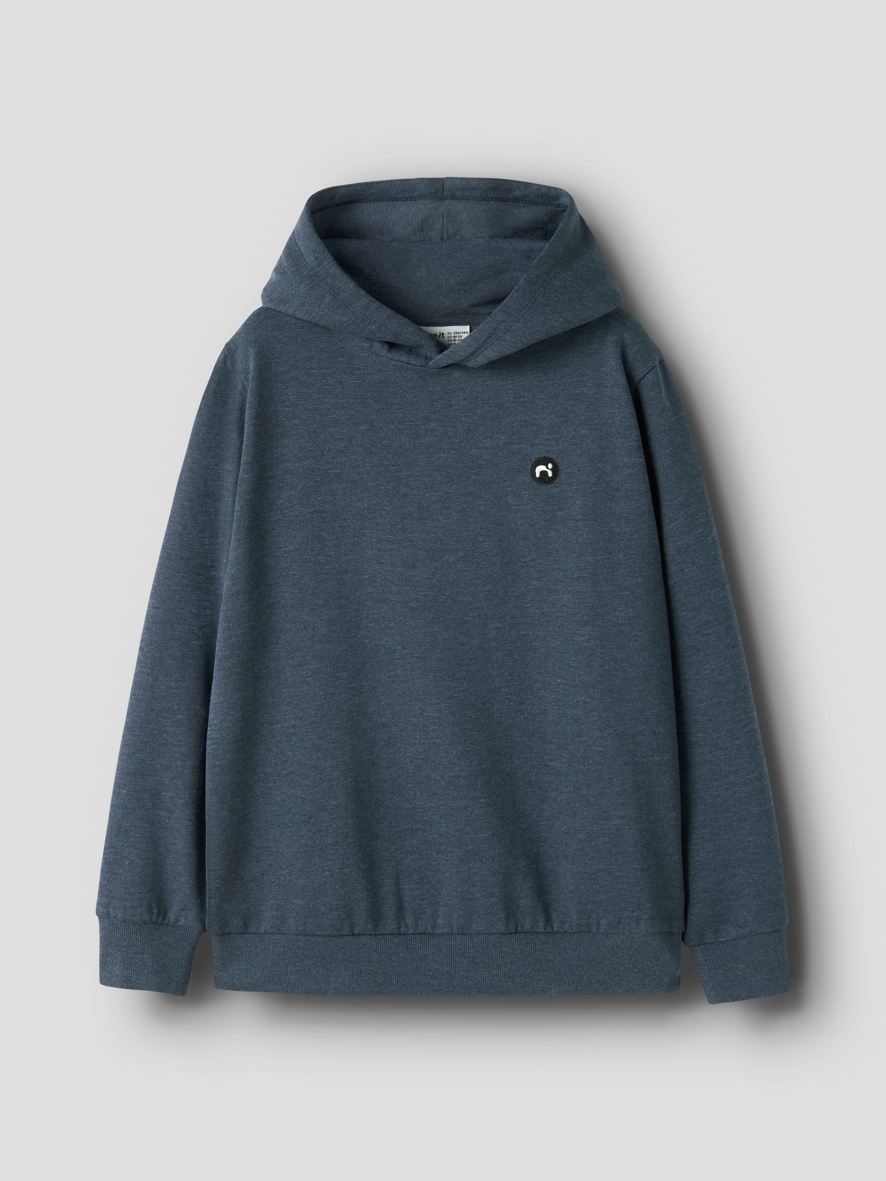 Name It Kapuzensweatshirt NKMVIMO LS SWEAT W HOOD BRU NOOS Baumwollmischung, regular fit – Bild 2 von 5