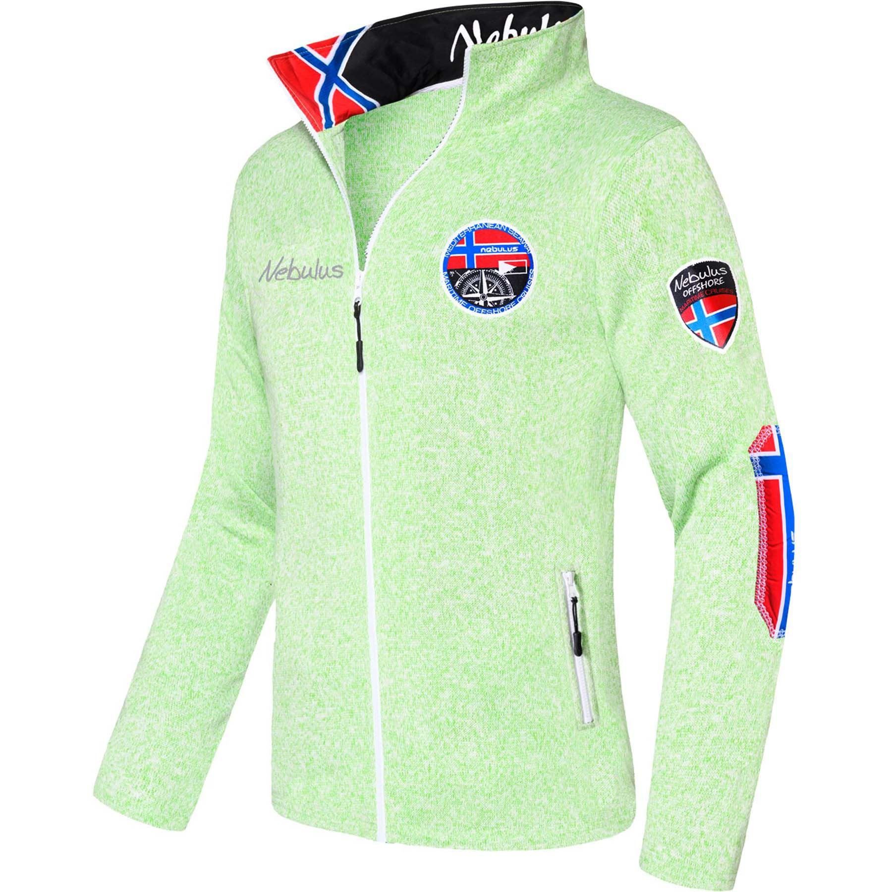 Fleecejacke FLENN, P4632 - Herren, limettengrün, L