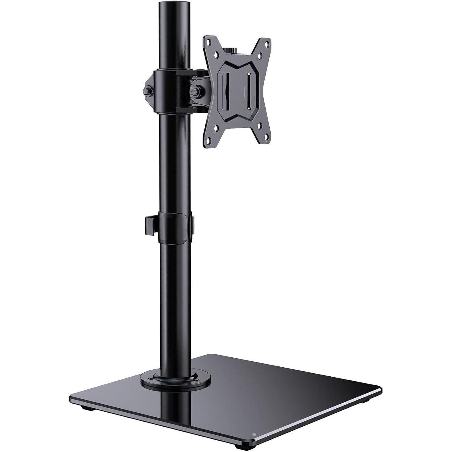 Monitor-Halterung Monitor Halterung 13-32 Zoll Bildschirm Arm Glasockel Höhenverstellbar