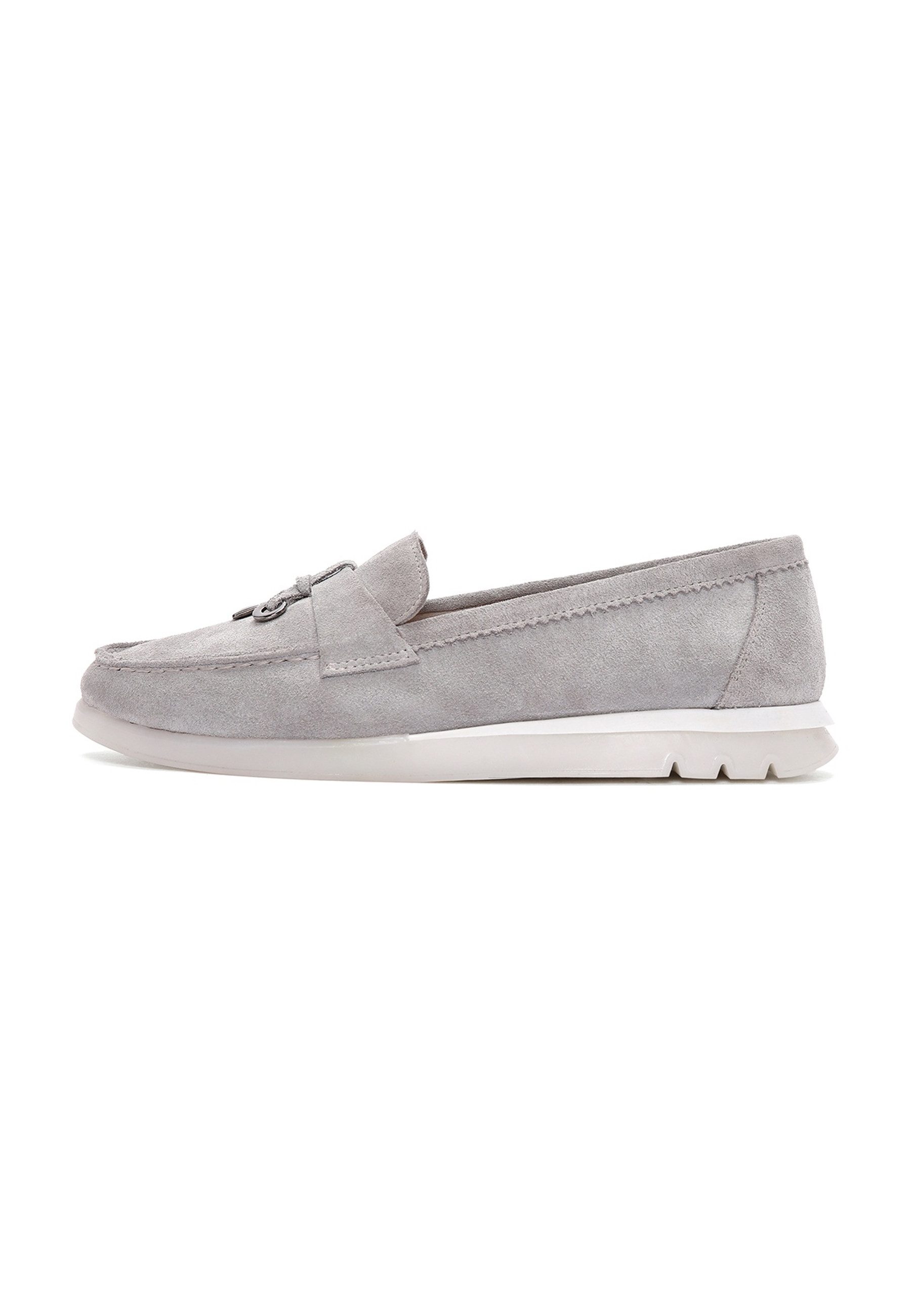 Bequemer Loafer aus Veloursleder Loafer