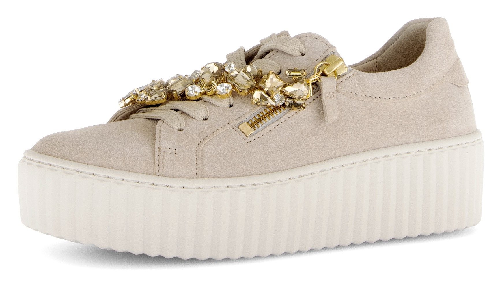 Gabor Plateausneaker, Freizeitschuh, Halbschuh, Schnürschu mit günstig online kaufen