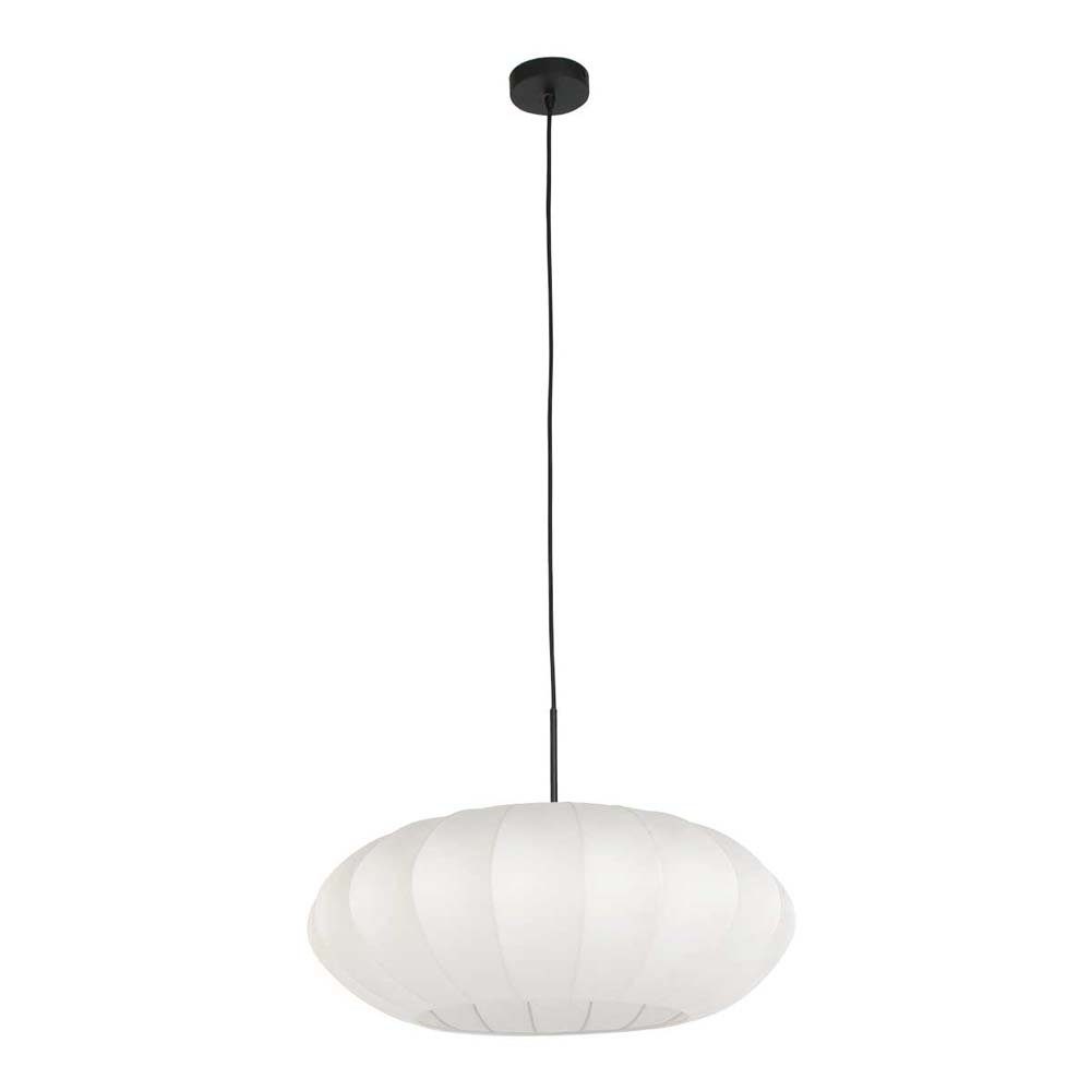 Steinhauer LIGHTING Pendelleuchte, Leuchtmittel nicht inklusive, Pendelleuchte Hängelampe Deckenleuchte Esszimmerlampe Metall Seide D