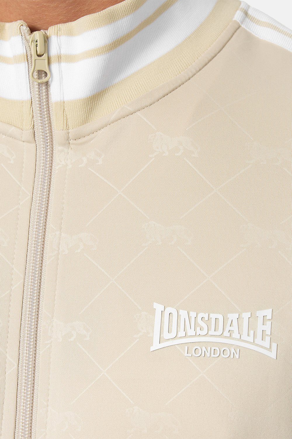 ASHWELL Sand/White Trainingsanzug Lonsdale
