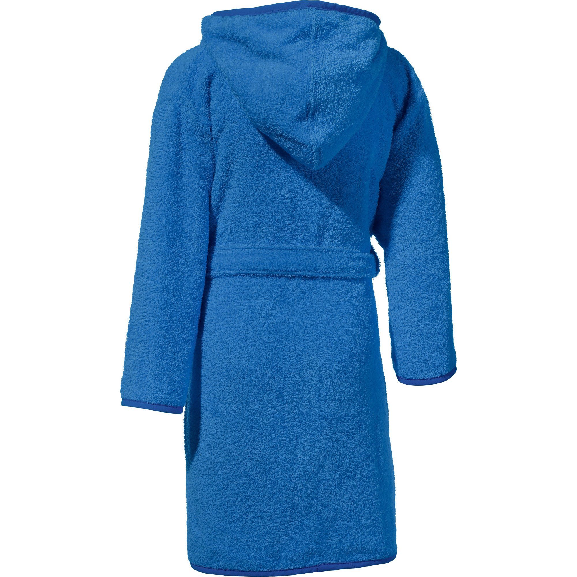 Erwin Müller Kinderbademantel Kinder-Bademantel mit Kapuze, Rückenlänge: 65 cm, Frottier, mit Kapuze/mit Aufsatztasche:, default, Walk-Frottier Uni/Motiv: Traktor