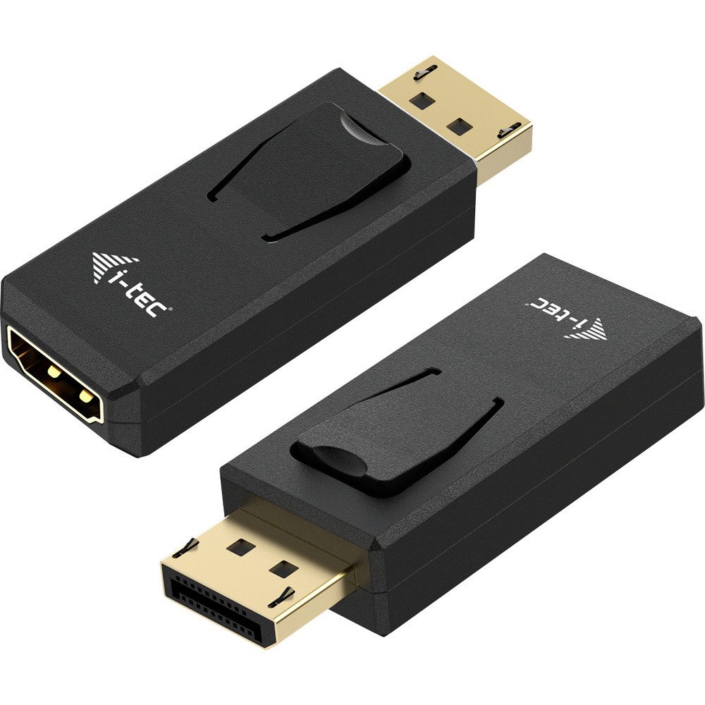 i-tec DP2HDMI4K30HZ Adapter [1x DisplayPort Stecker - 1x HDMI-Buchse] TV-Adapter