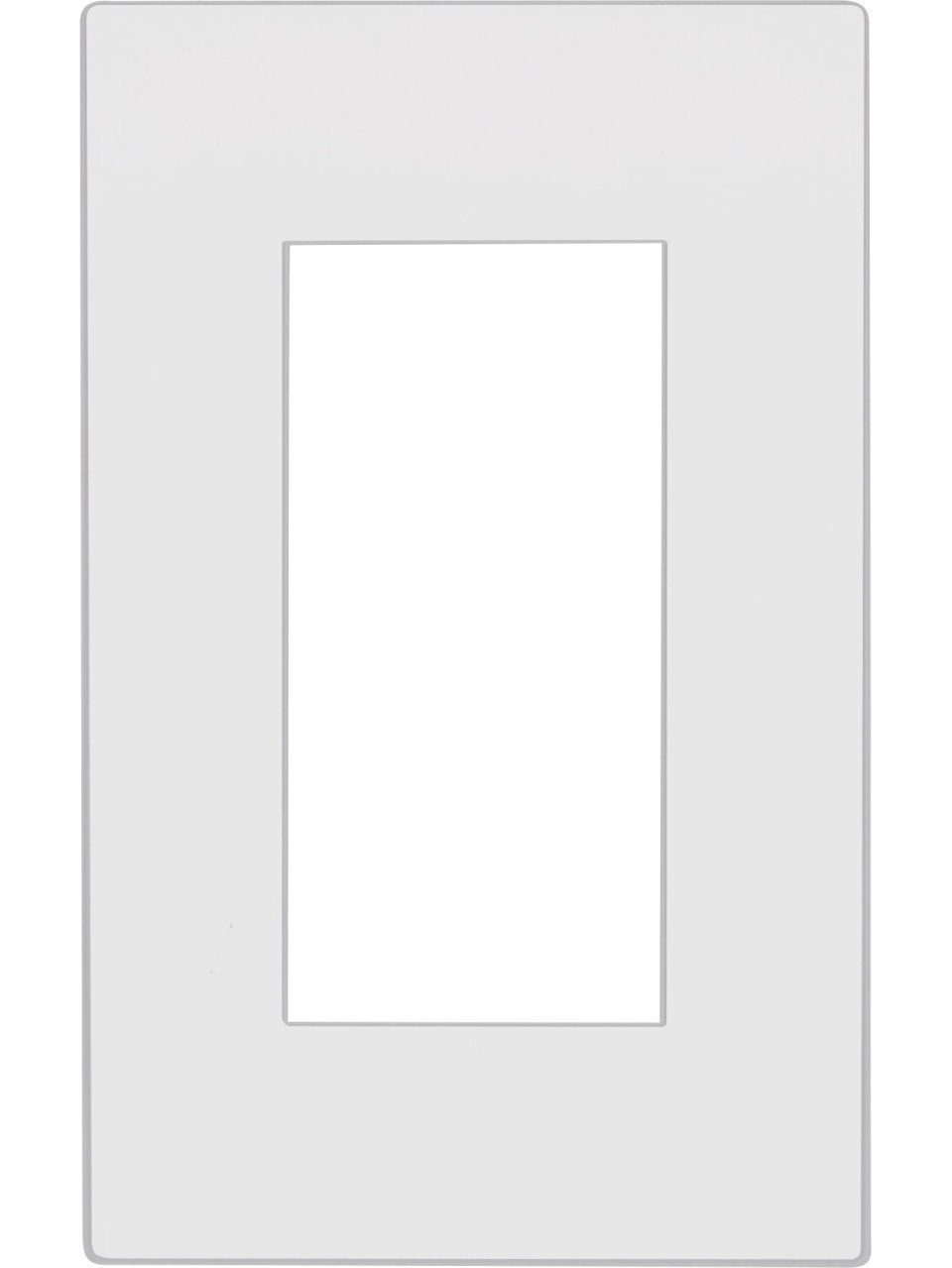 Trend Line Aufputz-Steckdose Tapetenschoner 2-fach transparent 2x