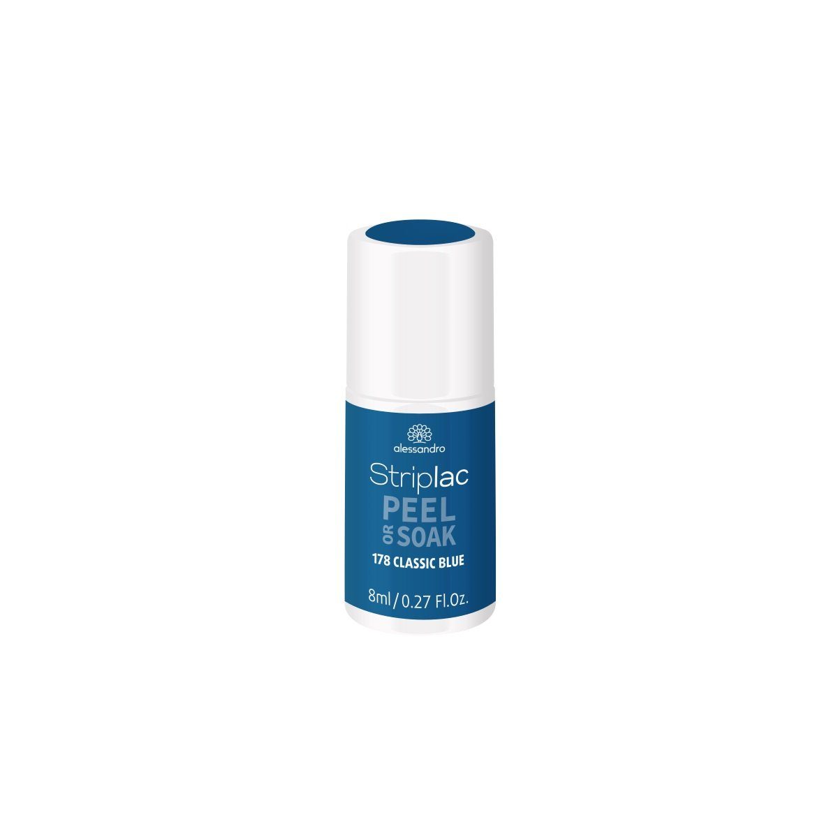alessandro international Nagellack Alessandro Striplac Peel or Soak 178 Classic Blue 8 ml