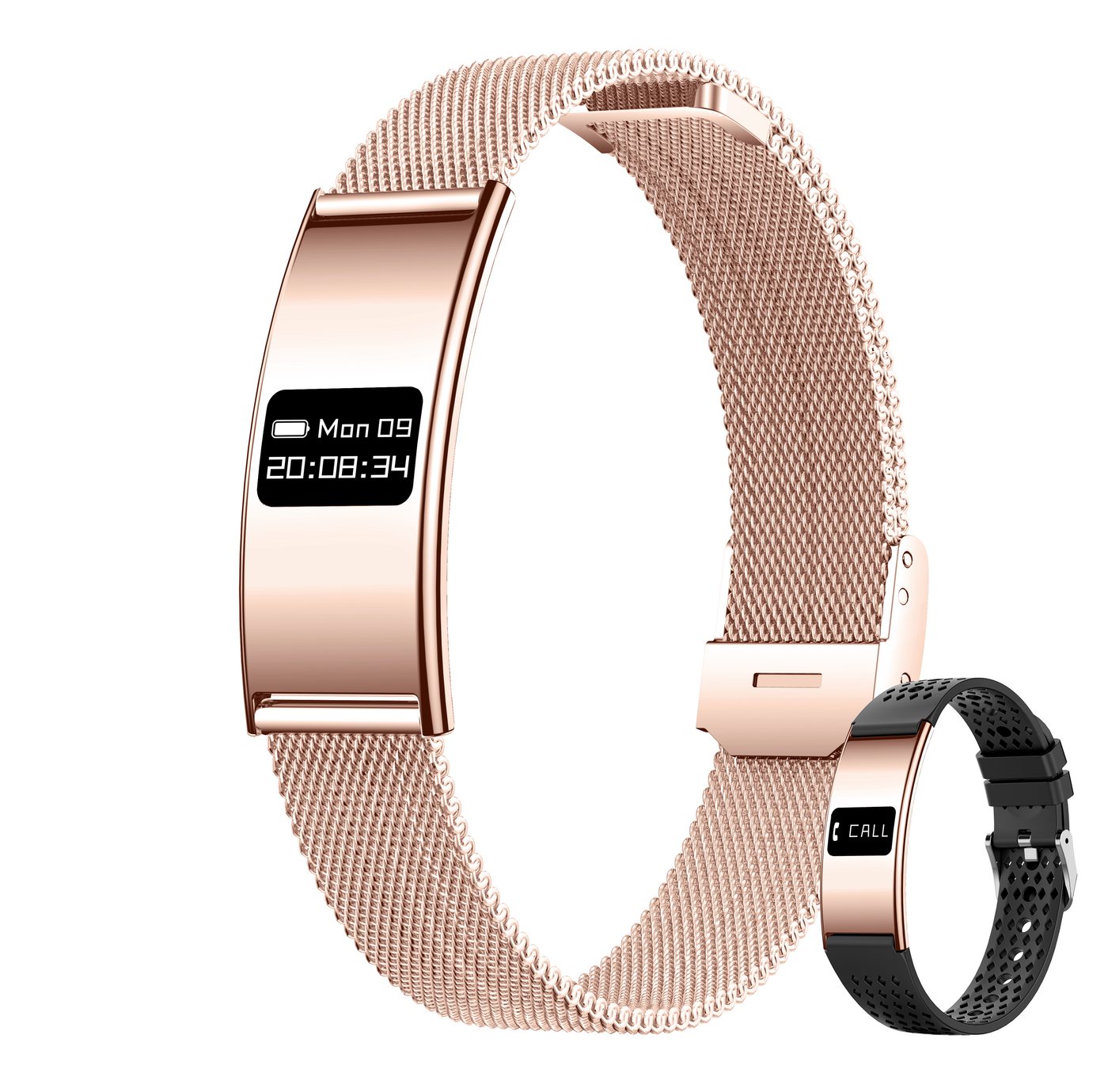 Zevelora Fitness-Tracker Armband mit HRV, Schlafmonitor & Bluetooth 5.3, Damen Aktivitätstracker 10 ATM mit Multi-Sport-Modus