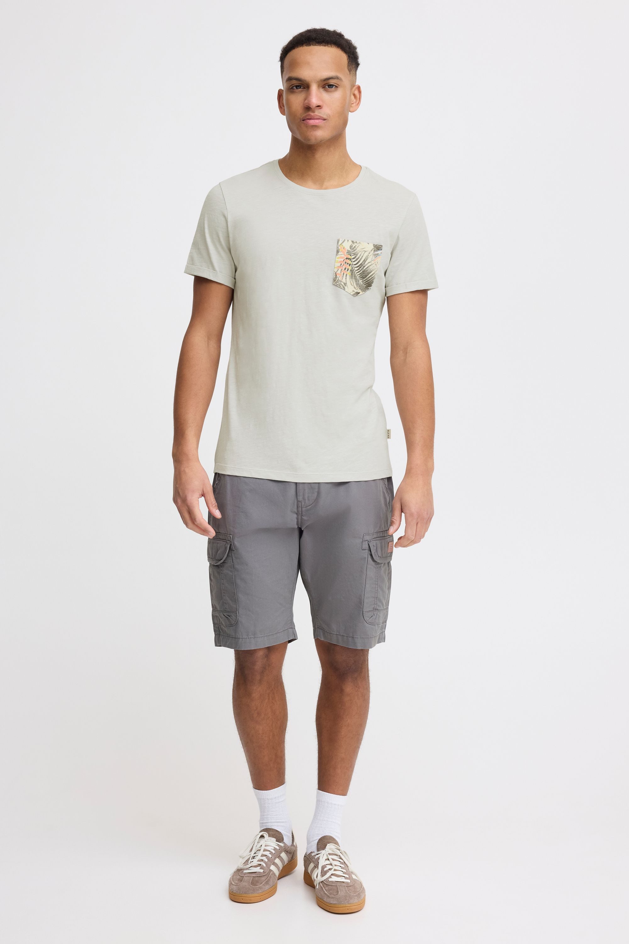 Blend T-Shirt BHFlorens (1-tlg) T-Shirt mit Brusttasche