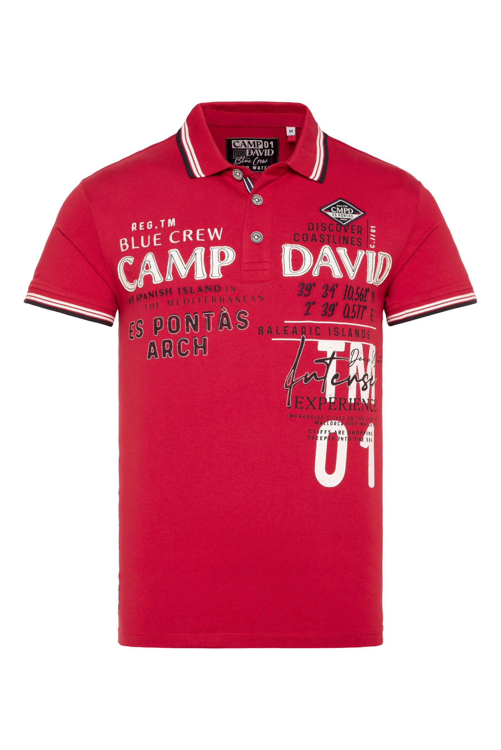 CAMP DAVID Poloshirt, aus Baumwolle günstig online kaufen