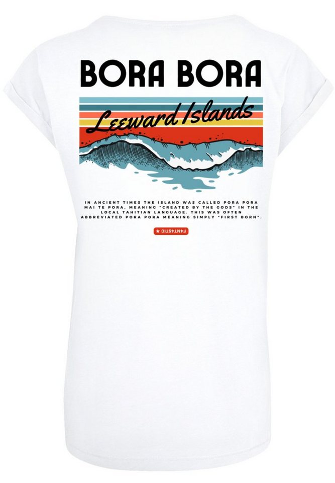 Bora cm 170 Bora ist und Island F4NT4STIC Print, PLUS SIZE groß Größe Das Leewards T-Shirt M Model trägt