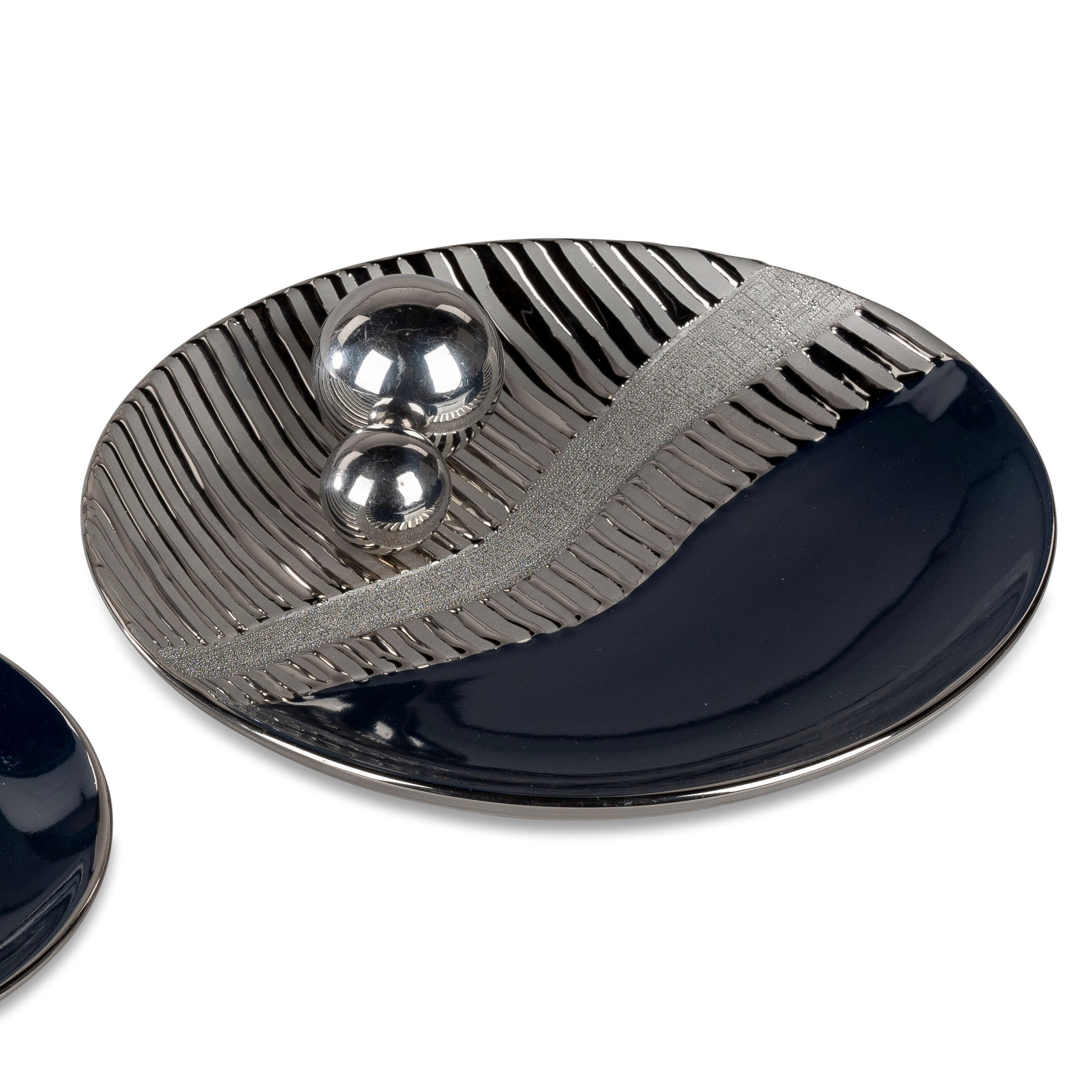 formano Dekoteller Saphirblau