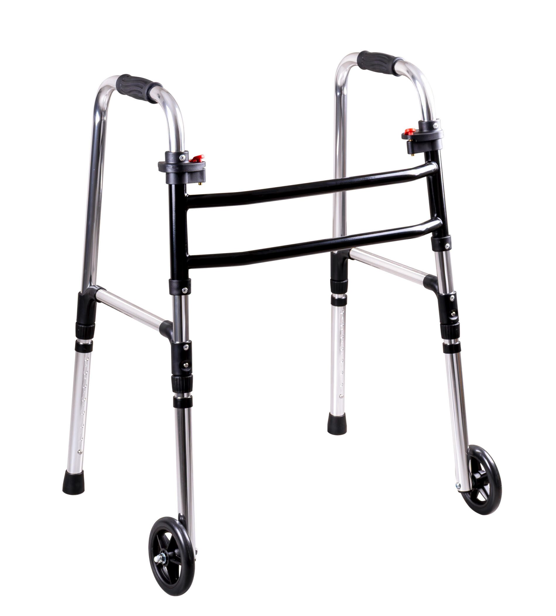 Ridder Rollator Stavanger chromfarben glänzend