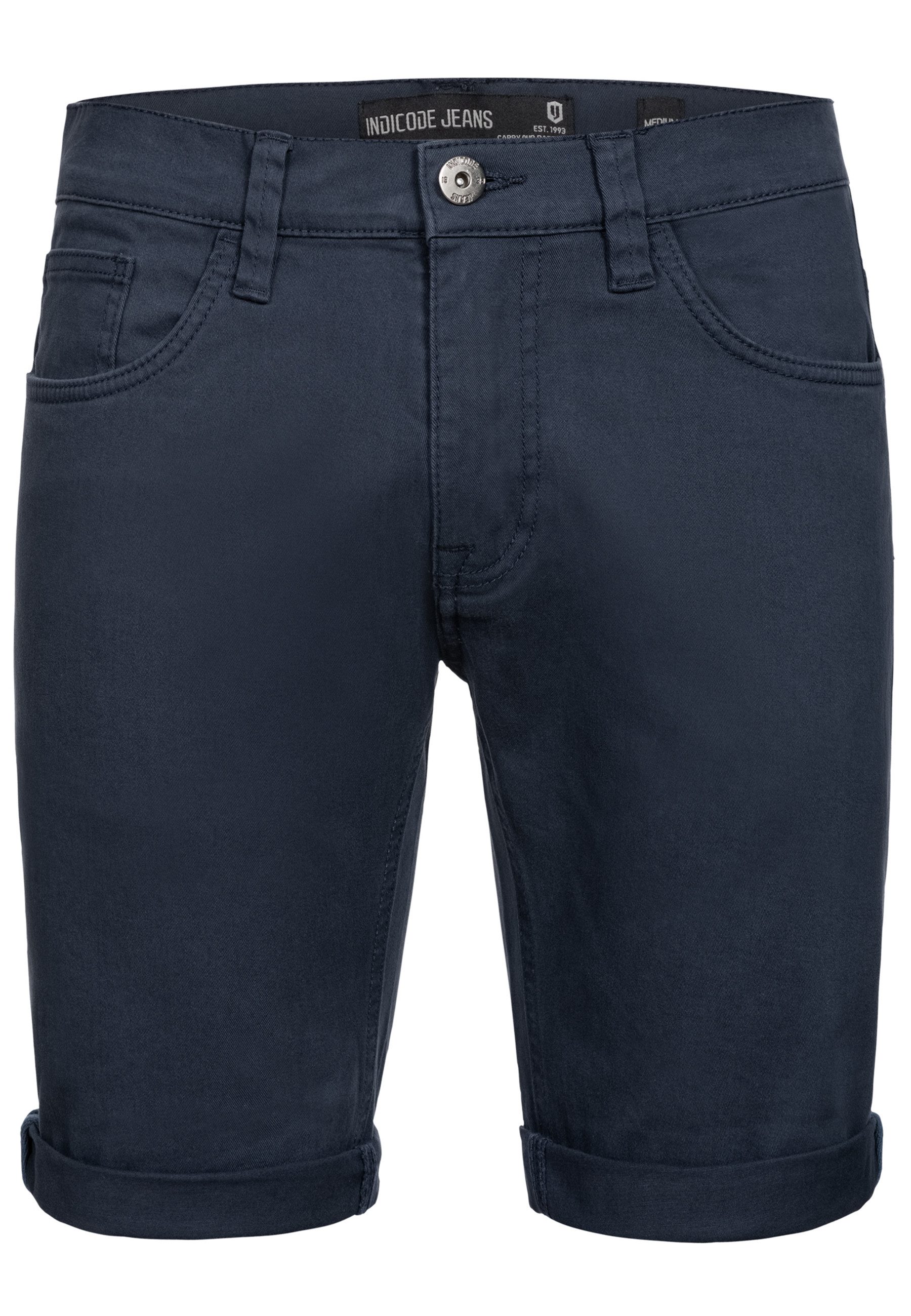 Indicode Jeansshorts Herren Villeurbanne Jeans Shorts Herrenshorts aus elas günstig online kaufen
