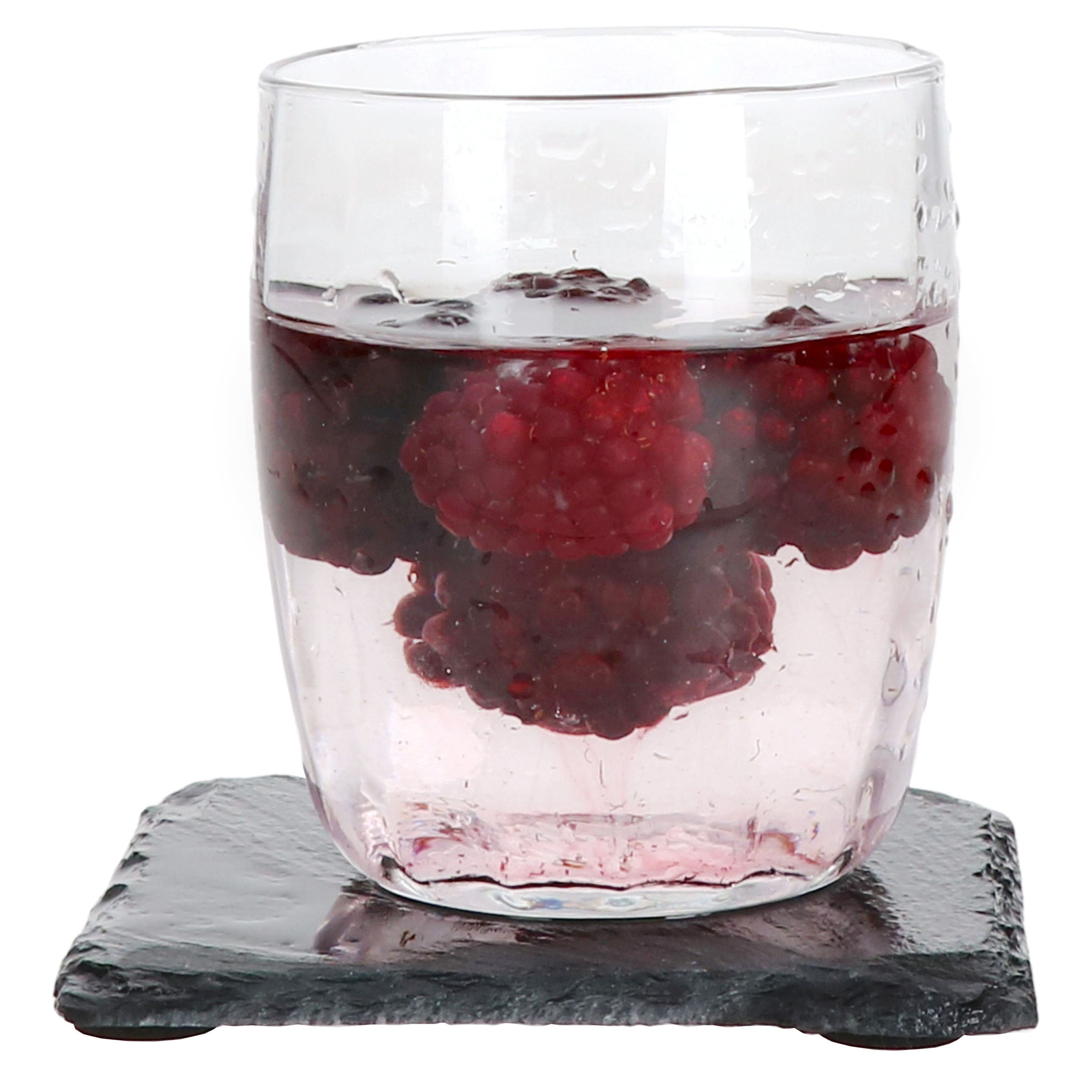 van Well Glas 4x Incontri Wasserglas I 300ml I Klarglas I Bormioli Rocco I Ø 7,7 cm, Glas