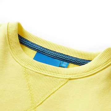 vidaXL Sweatshirt Kinder-Sweatshirt Hellgelb 92