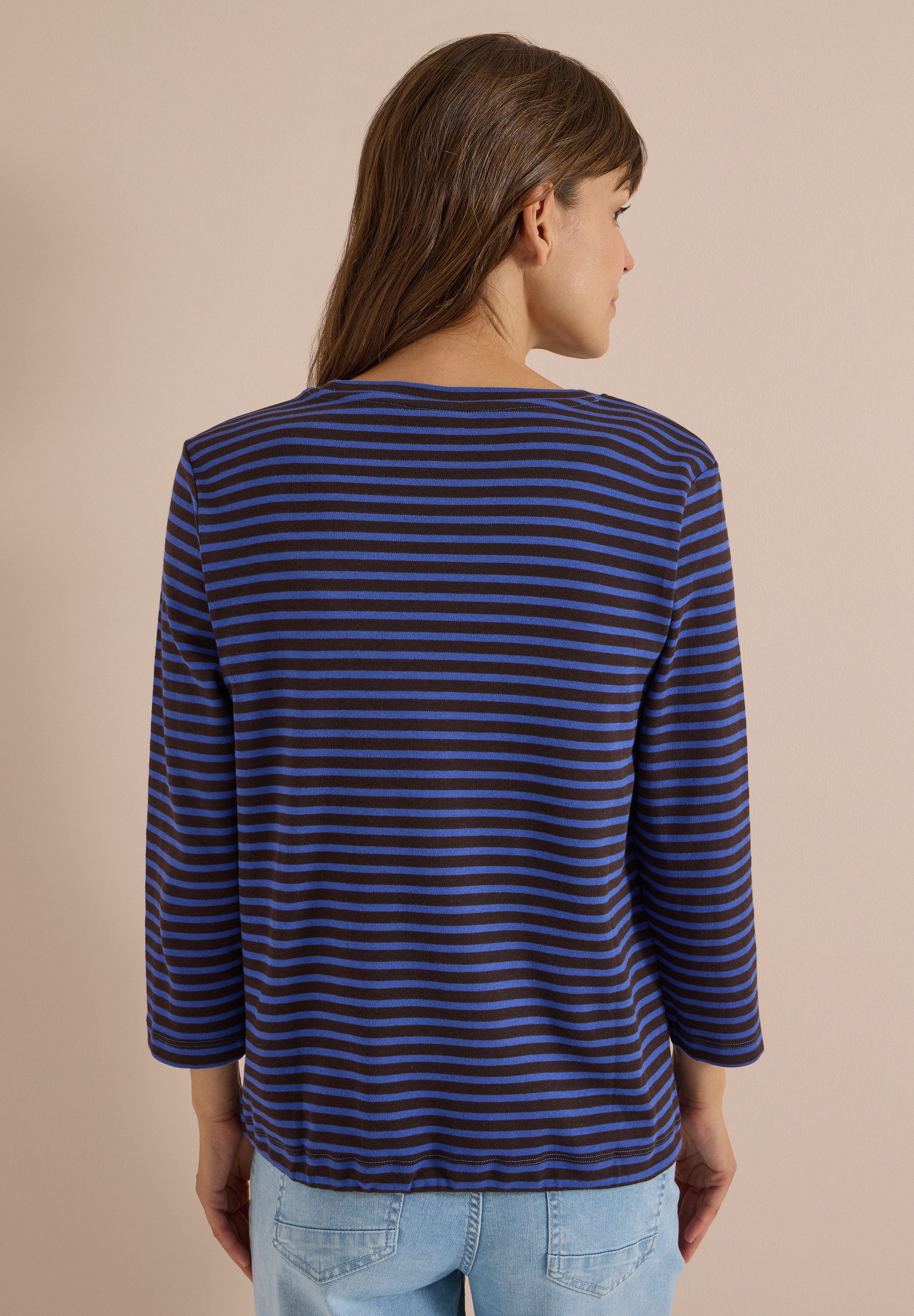 CECIL 3/4-Arm-Shirt aus reiner Baumwolle – Bild 2 von 5
