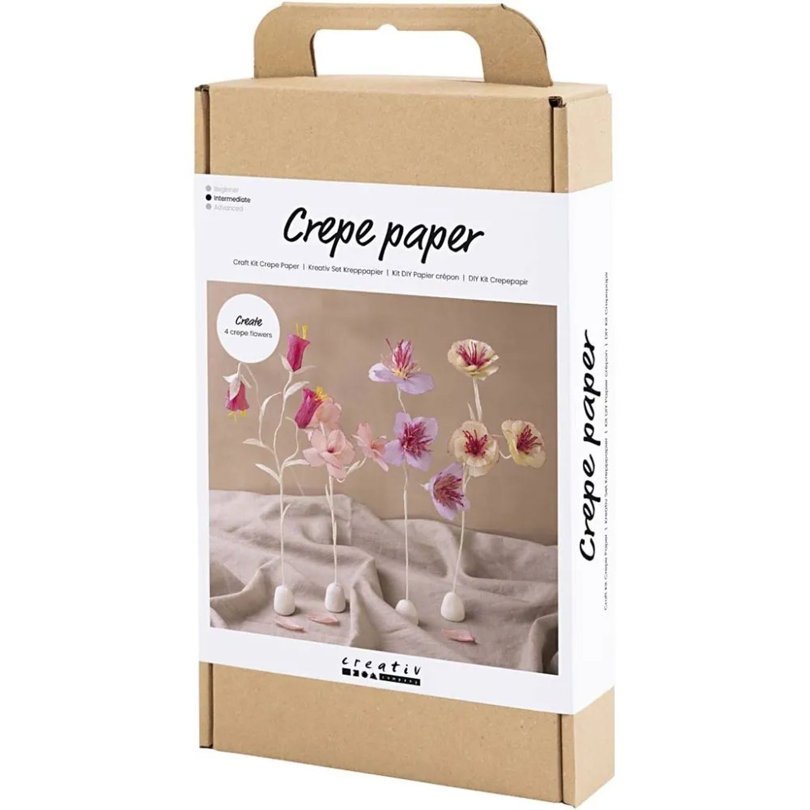 creativ company Kreativset Crepe Paper Sets, DIY Sets