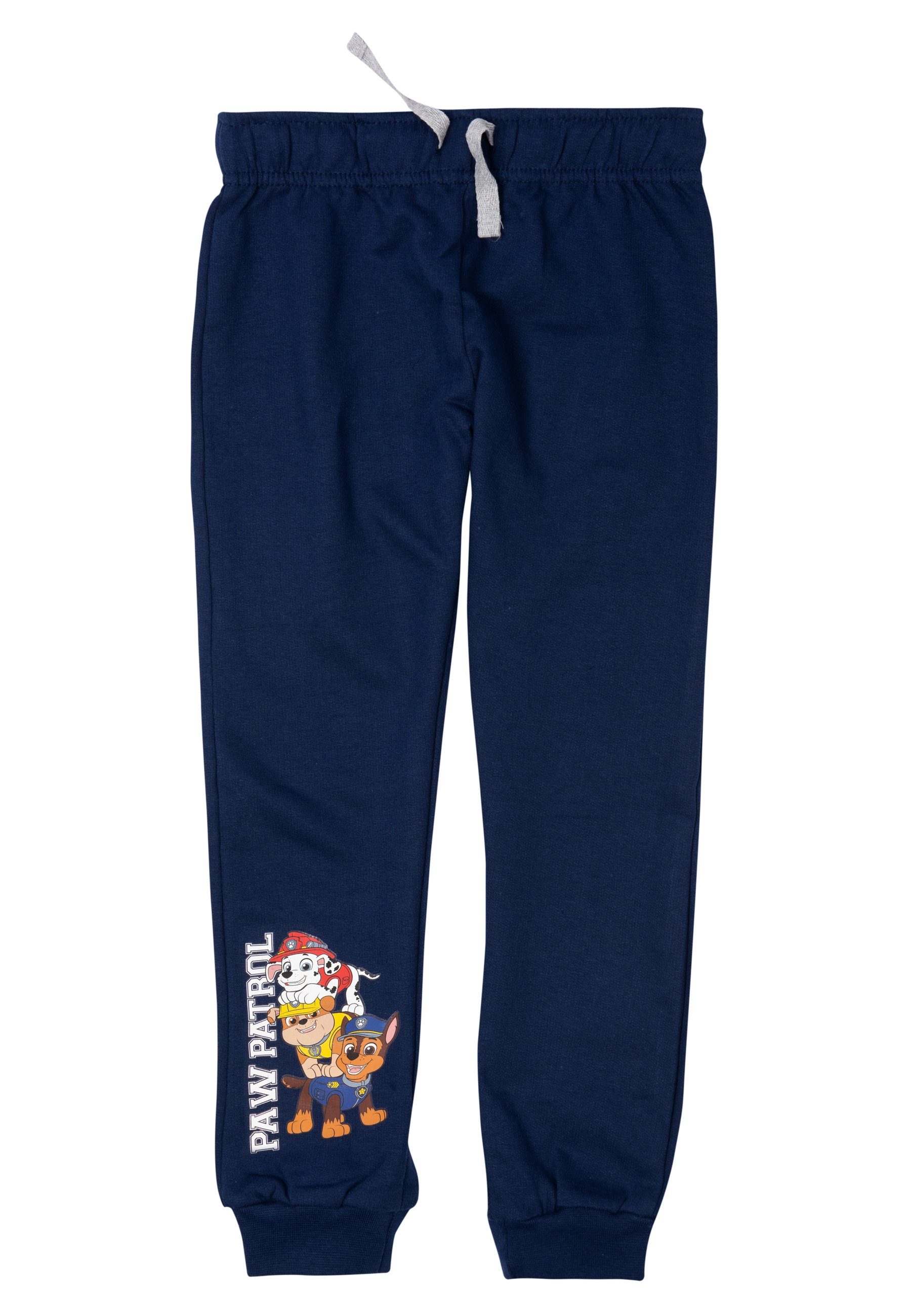 United Labels® Jogginghose Paw Patrol Jogginghose für Jungen Trainingshose Sweathose Hose Blau